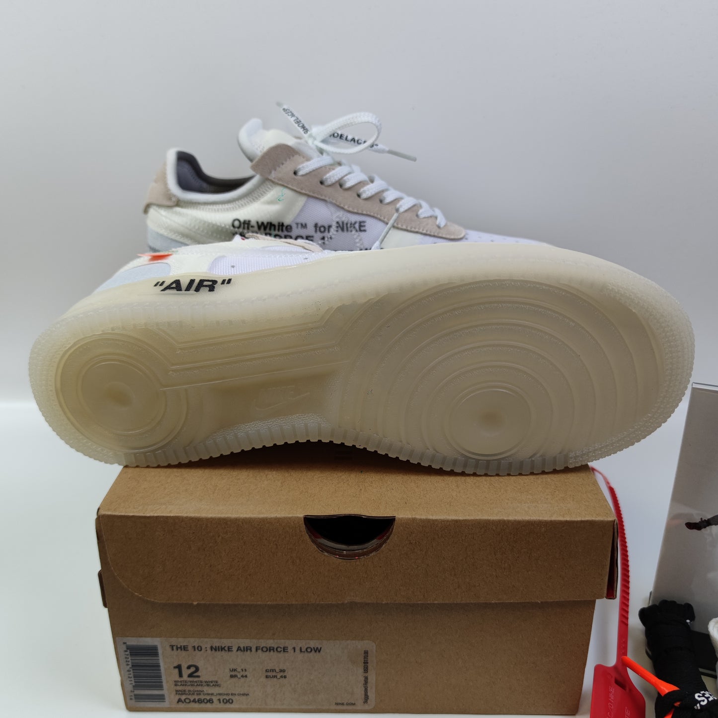 Off-White x Nike Air Force 1 Low Virgil The Ten AO4606-100 - Fashion Sneaker1818