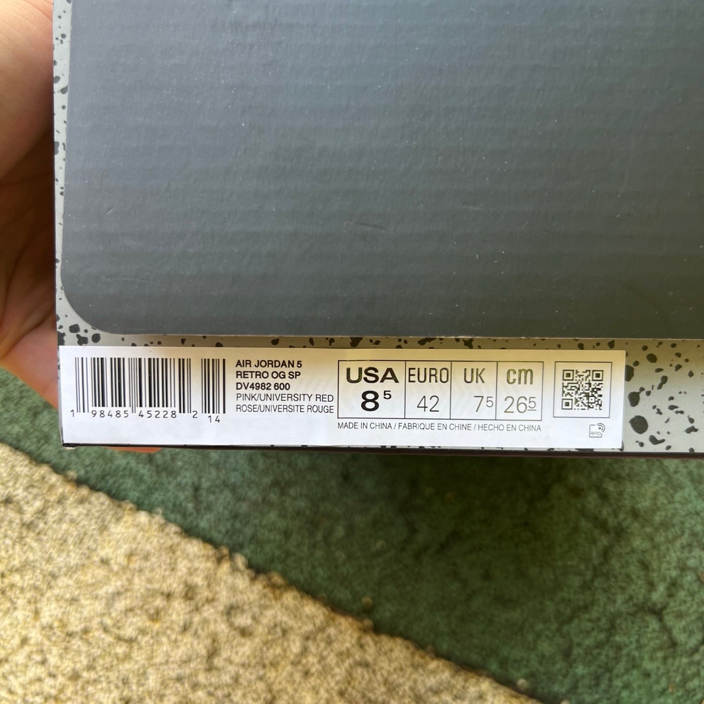 DJ Khalid x Air Jordan 5 OG SP "We The Best" DV4982-600