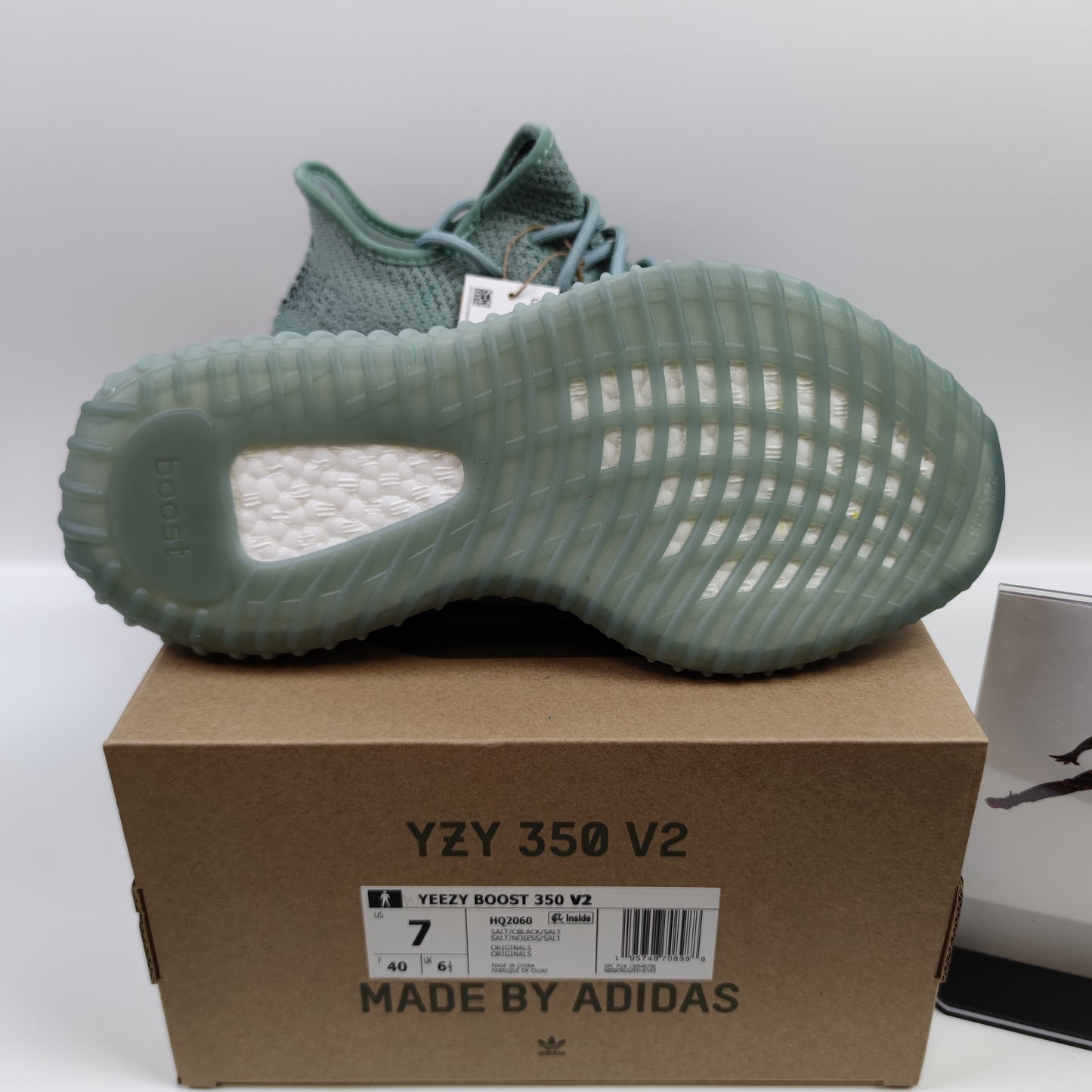 Adidas Originals Yeezy Boost 350 V2 "Salt Core Black Salt" HQ2060 - Fashion Sneaker1818