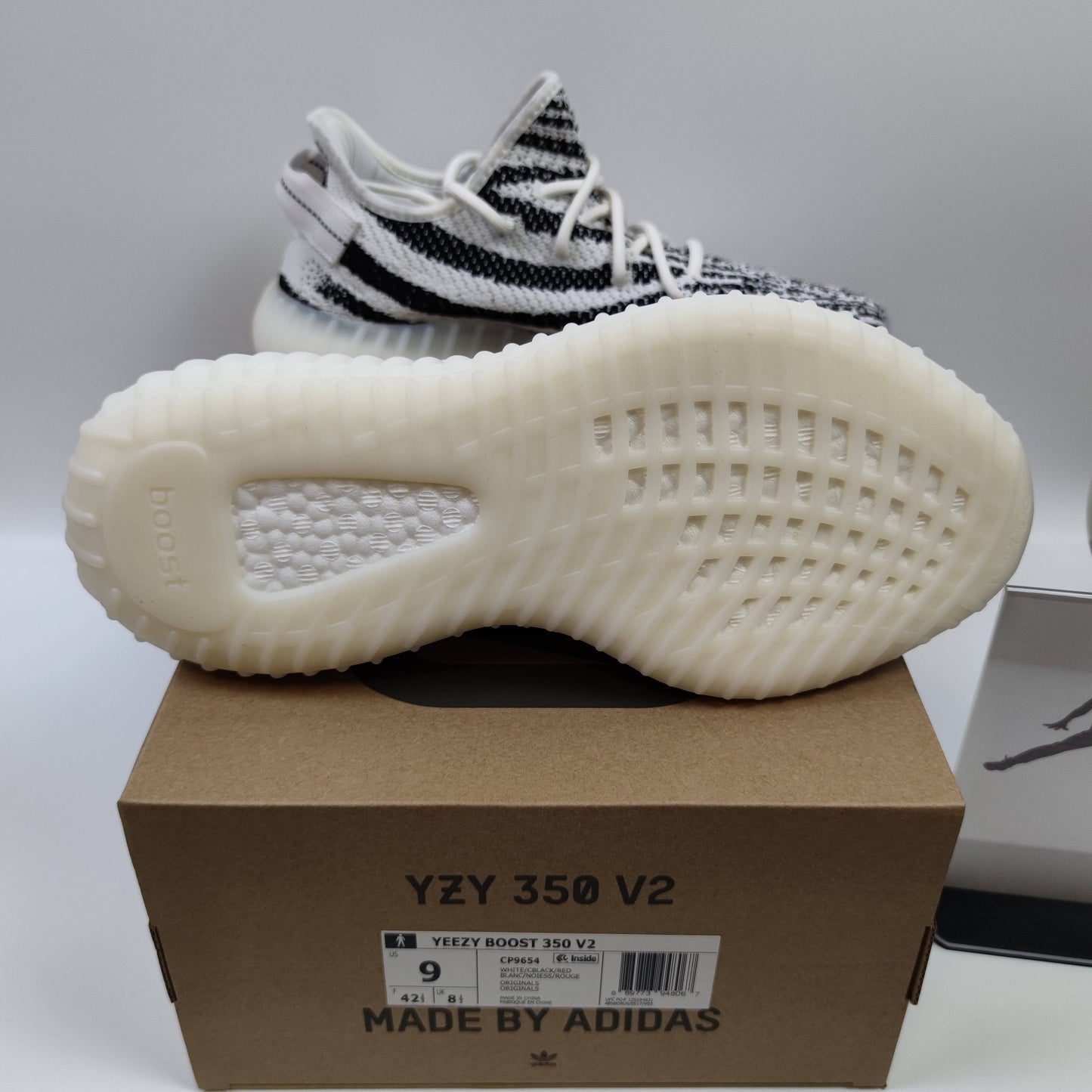 Adidas Originals Yeezy Boost 350 V2 "Zebra" CP9654-2022 - Fashion Sneaker1818