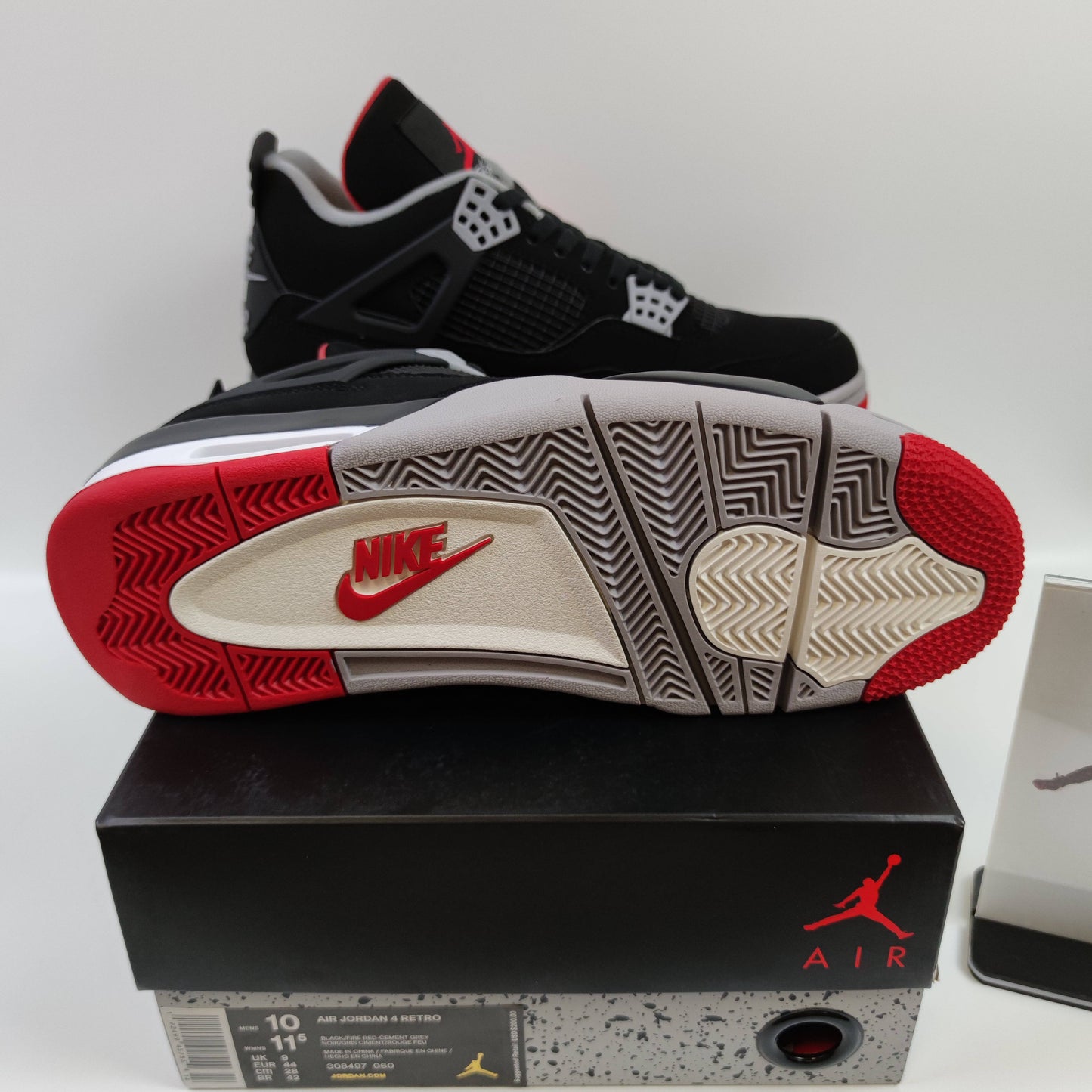 Air Jordan 4 Retro Bred 308497-060 - Fashion Sneaker1818