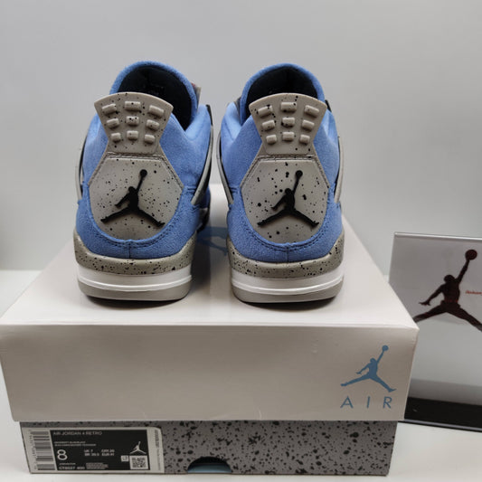 Air Jordan 4 Retro "University Blue" CT8527-400 - Fashion Sneaker1818