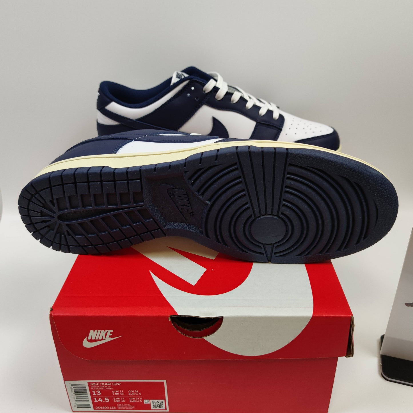 Nike Dunk Low "Midnight Navy and White" DD1503-115 - Fashion Sneaker1818