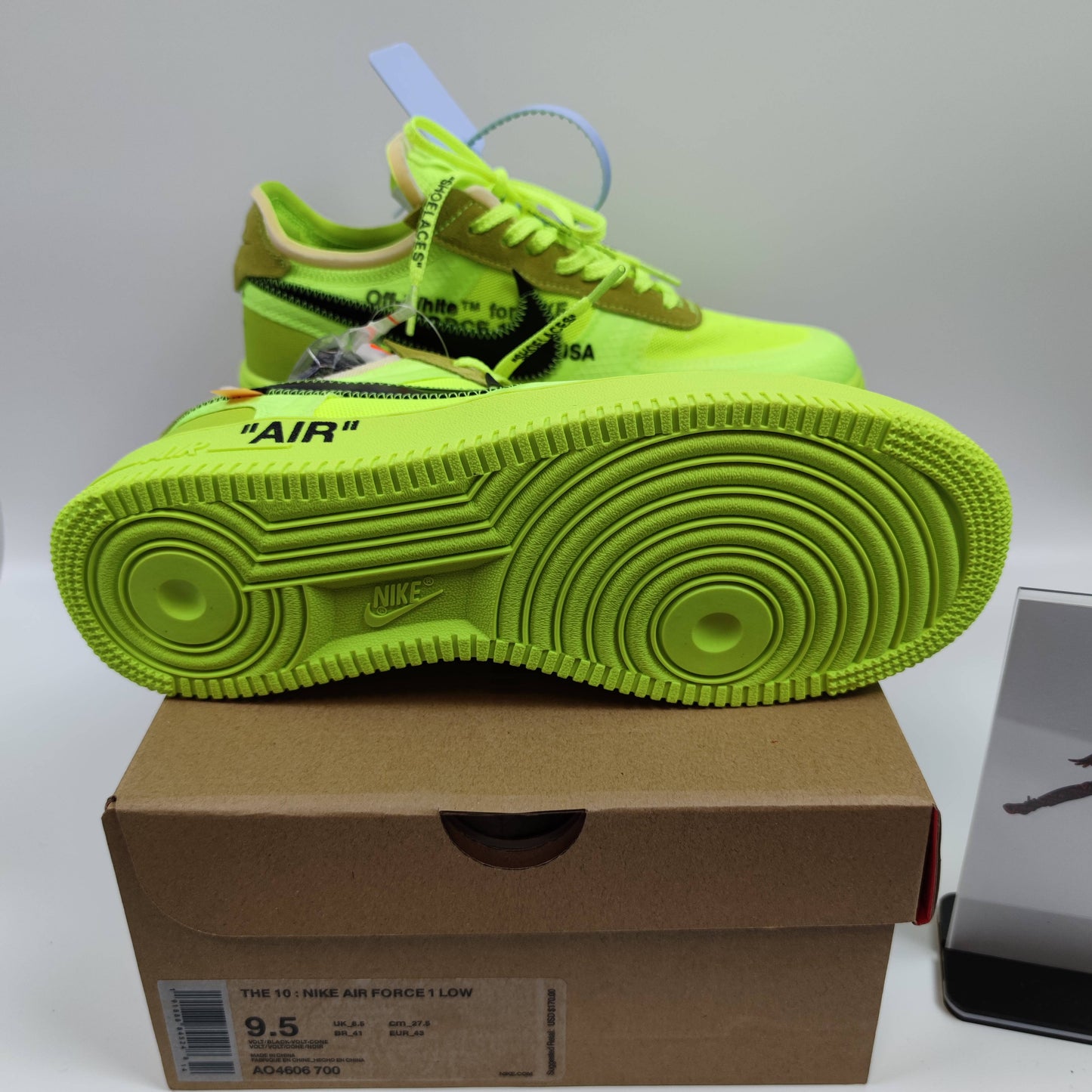 Nike x Off-White Air Force 1 Part 2 Volt THE TEN AO4606-700 - Fashion Sneaker1818