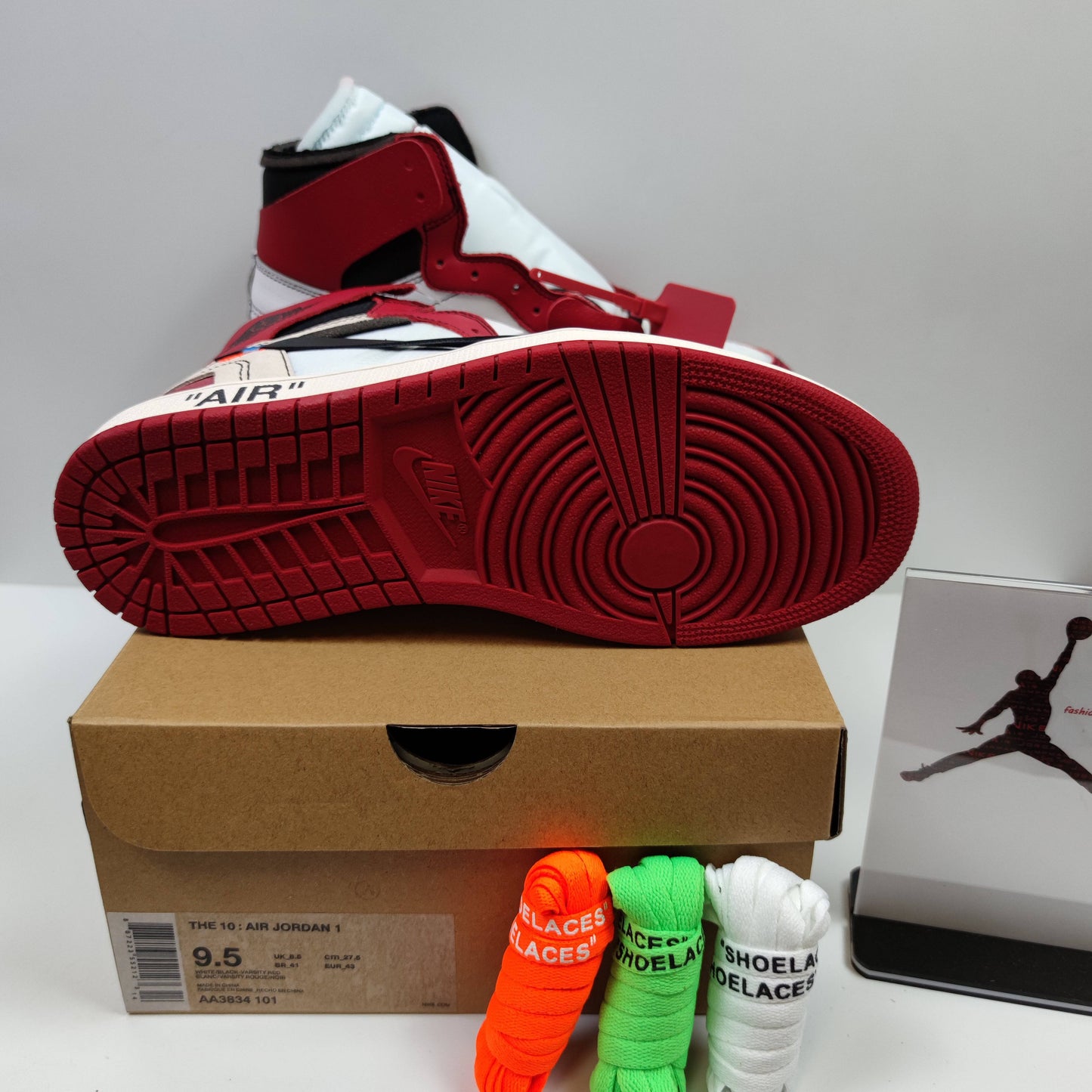 Off-White x Air Jordan 1 Retro High The Ten "Chicago" AA3834-101 - Fashion Sneaker1818