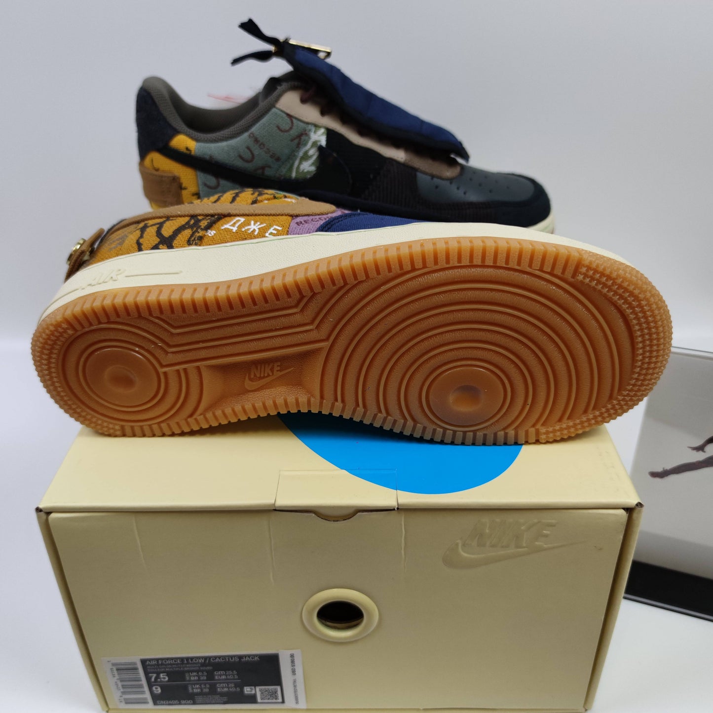 Travis Scott x Nike Air Force 1 Cactus Jack TS CN2405-900 - Fashion Sneaker1818