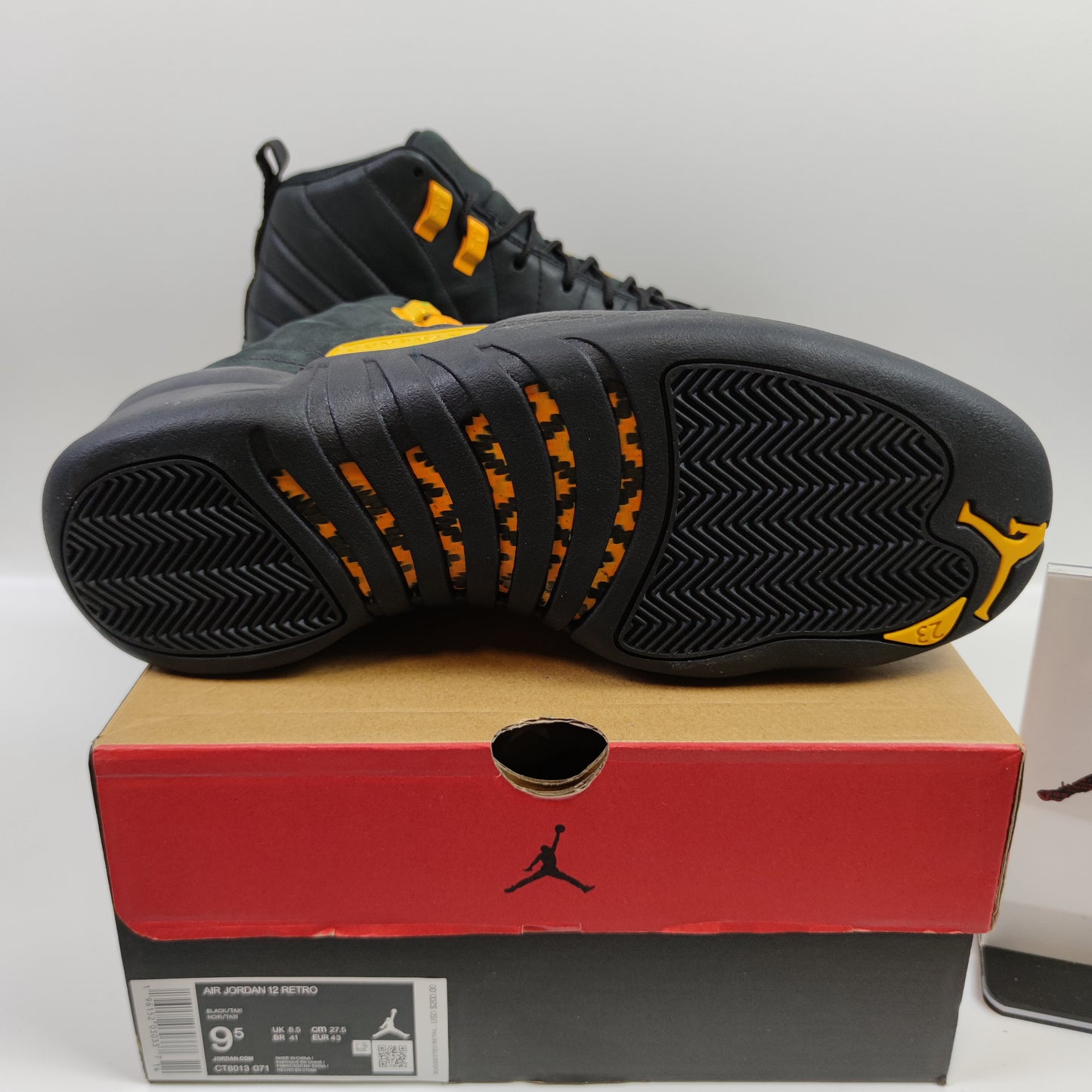 Air Jordan 12 Retro "Black Taxi" CT8013-071 - Fashion Sneaker1818