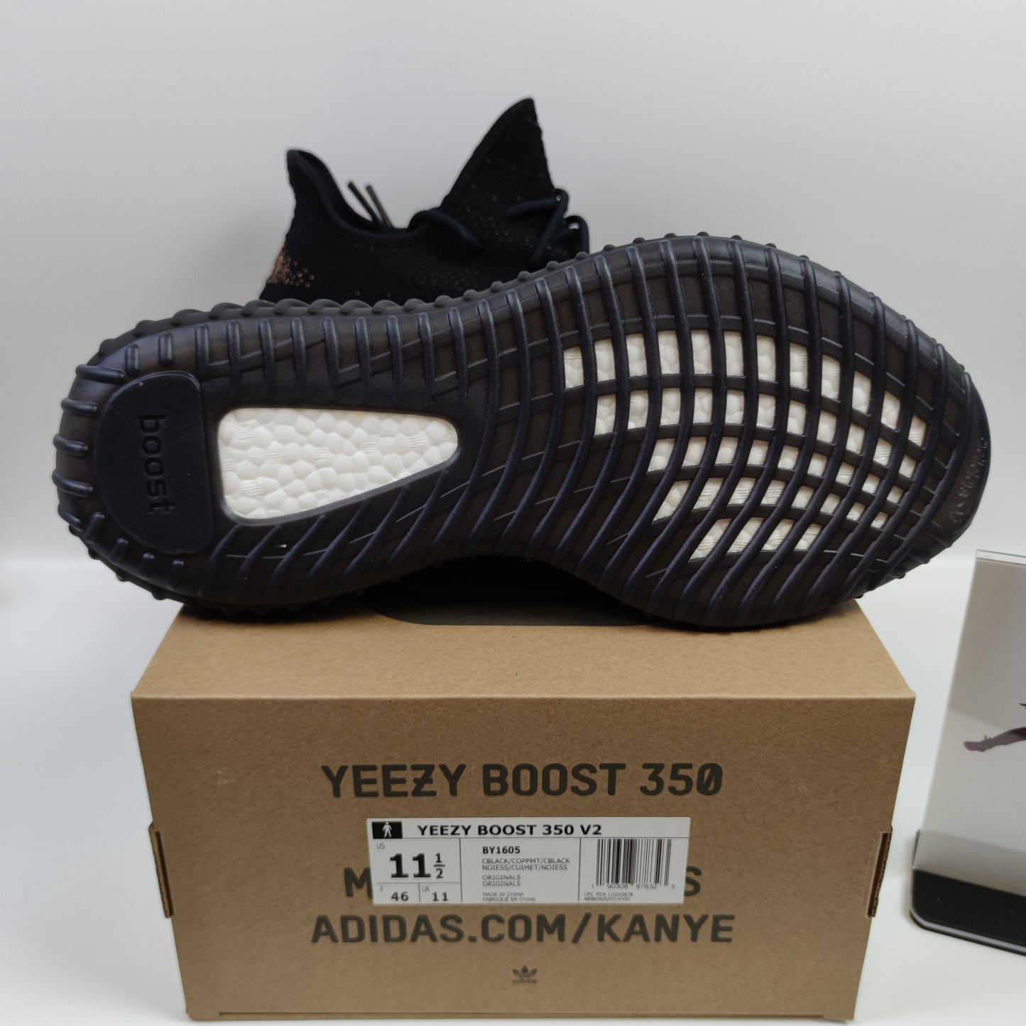 Adidas Originals Yeezy Boost 350 V2 "Core Black Copper" BY1605 - Fashion Sneaker1818