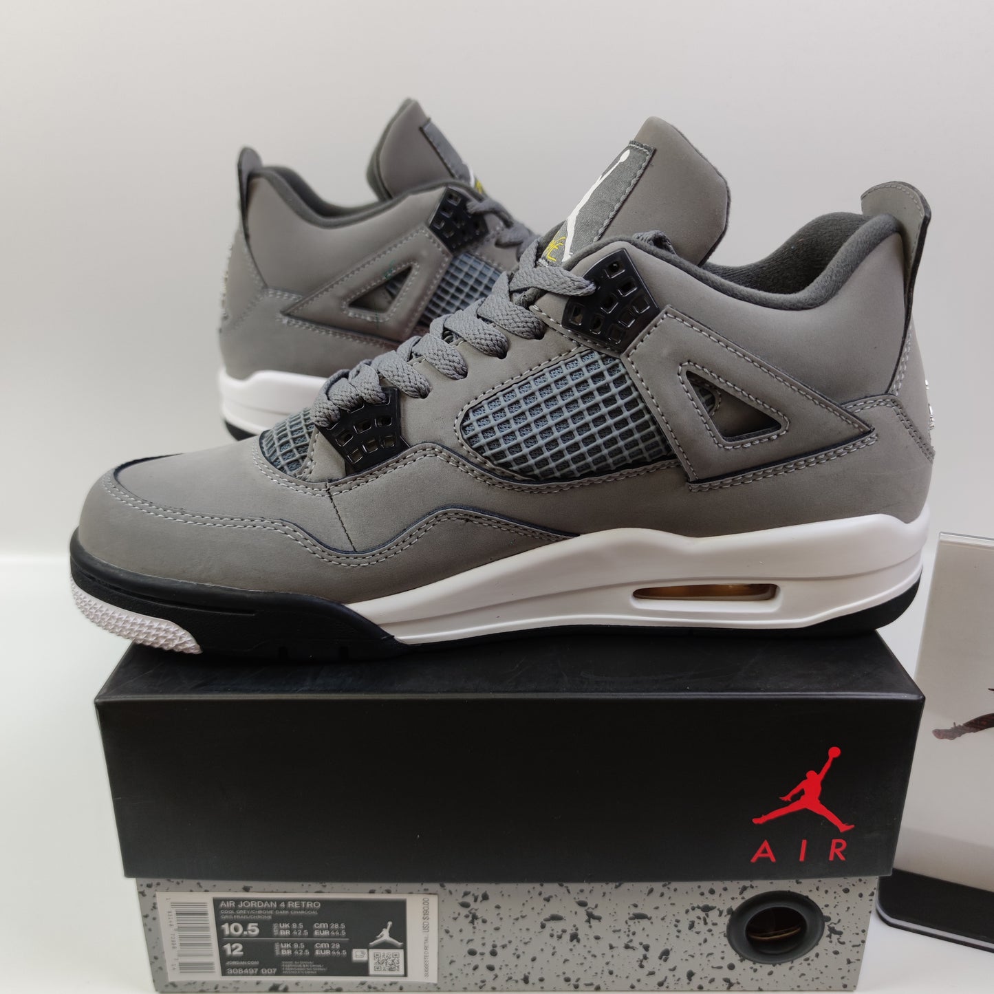 Air Jordan 4 Retro Cool Grey 308497-007 - Fashion Sneaker1818