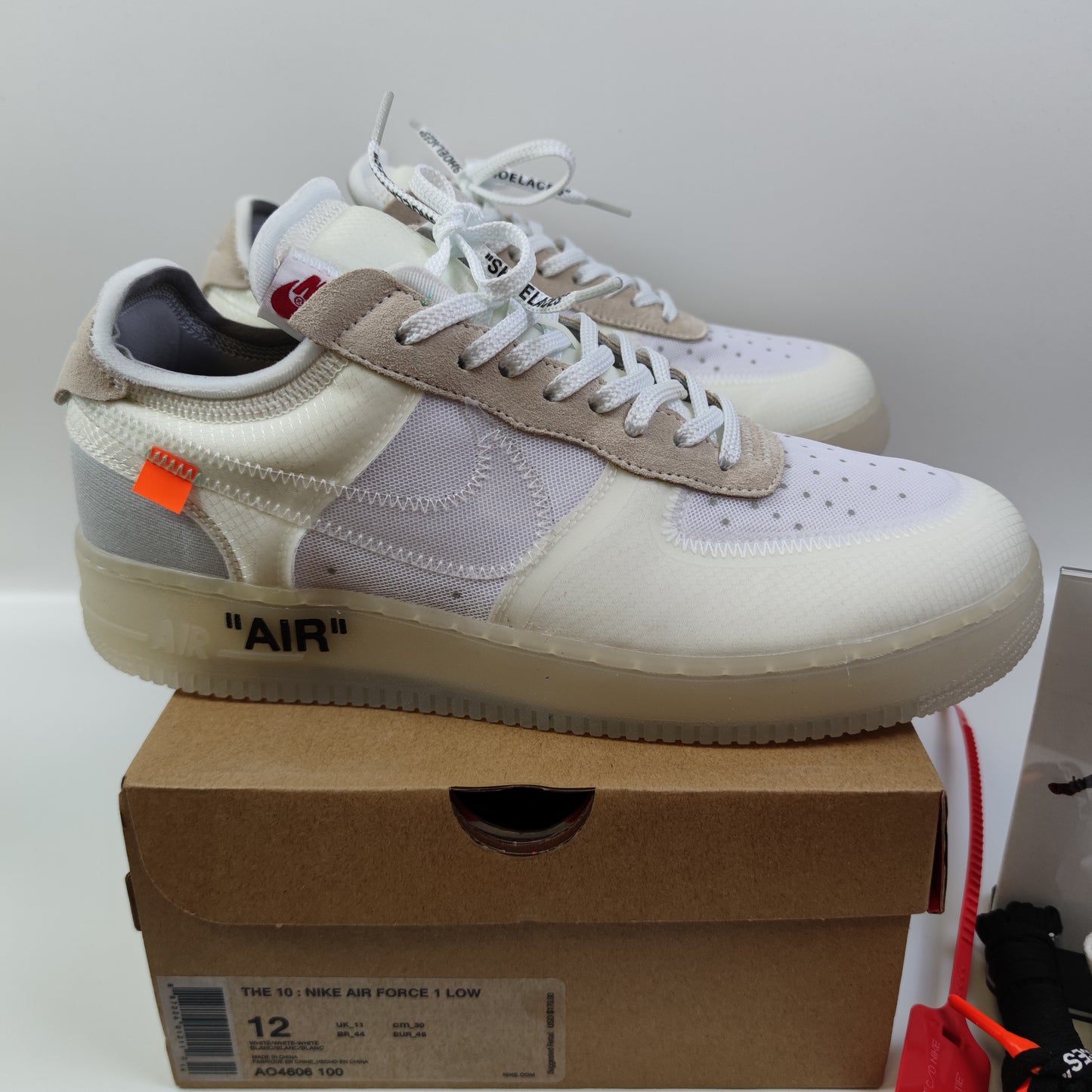 Off-White x Nike Air Force 1 Low Virgil The Ten AO4606-100 - Fashion Sneaker1818