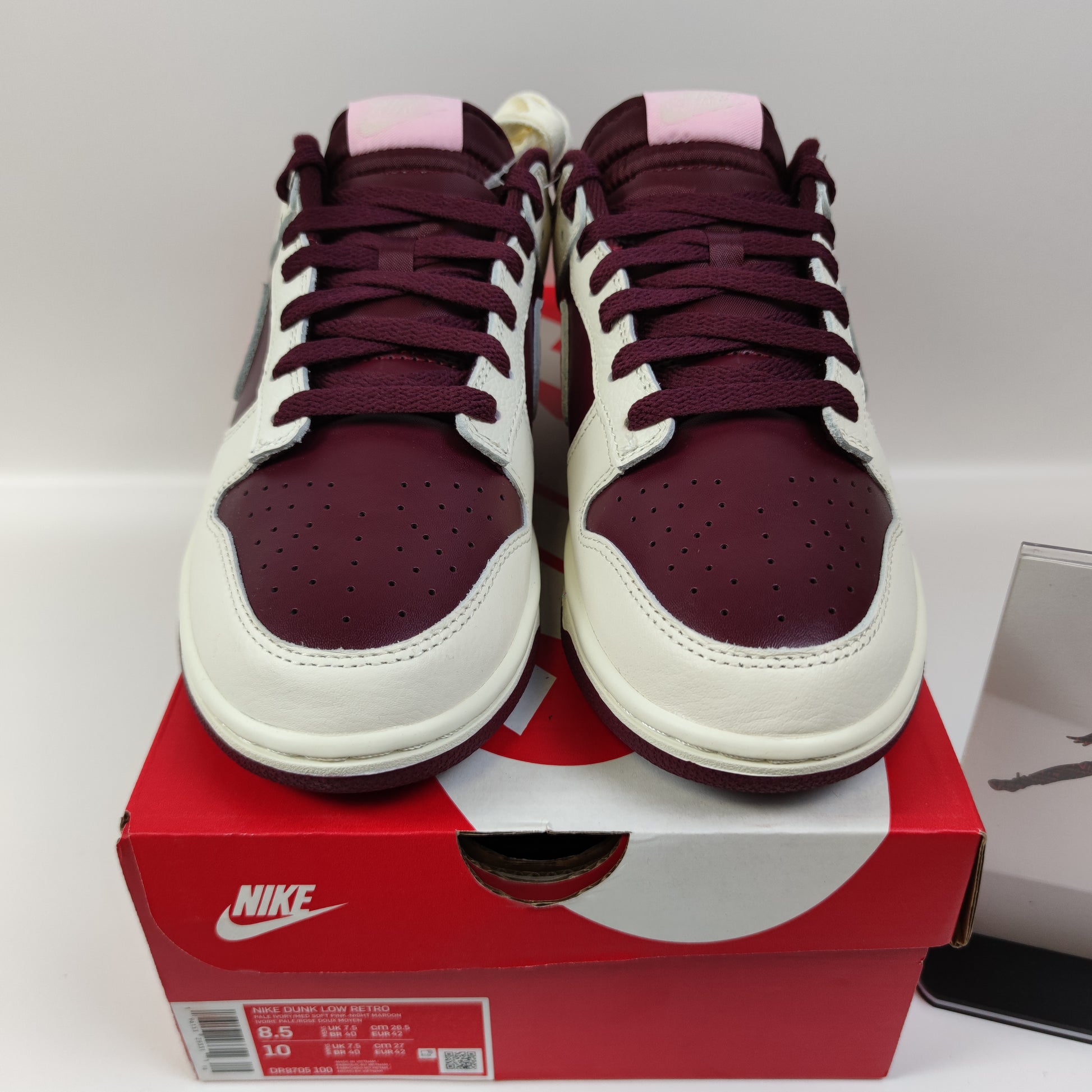 Nike Dunk Low "Night Maroon and Medium Soft Pink" DR9705-100 - Fashion Sneaker1818