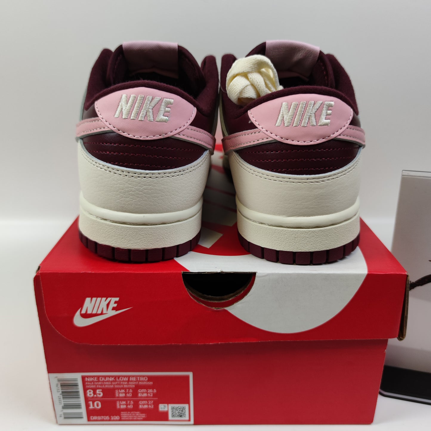 Nike Dunk Low "Night Maroon and Medium Soft Pink" DR9705-100 - Fashion Sneaker1818