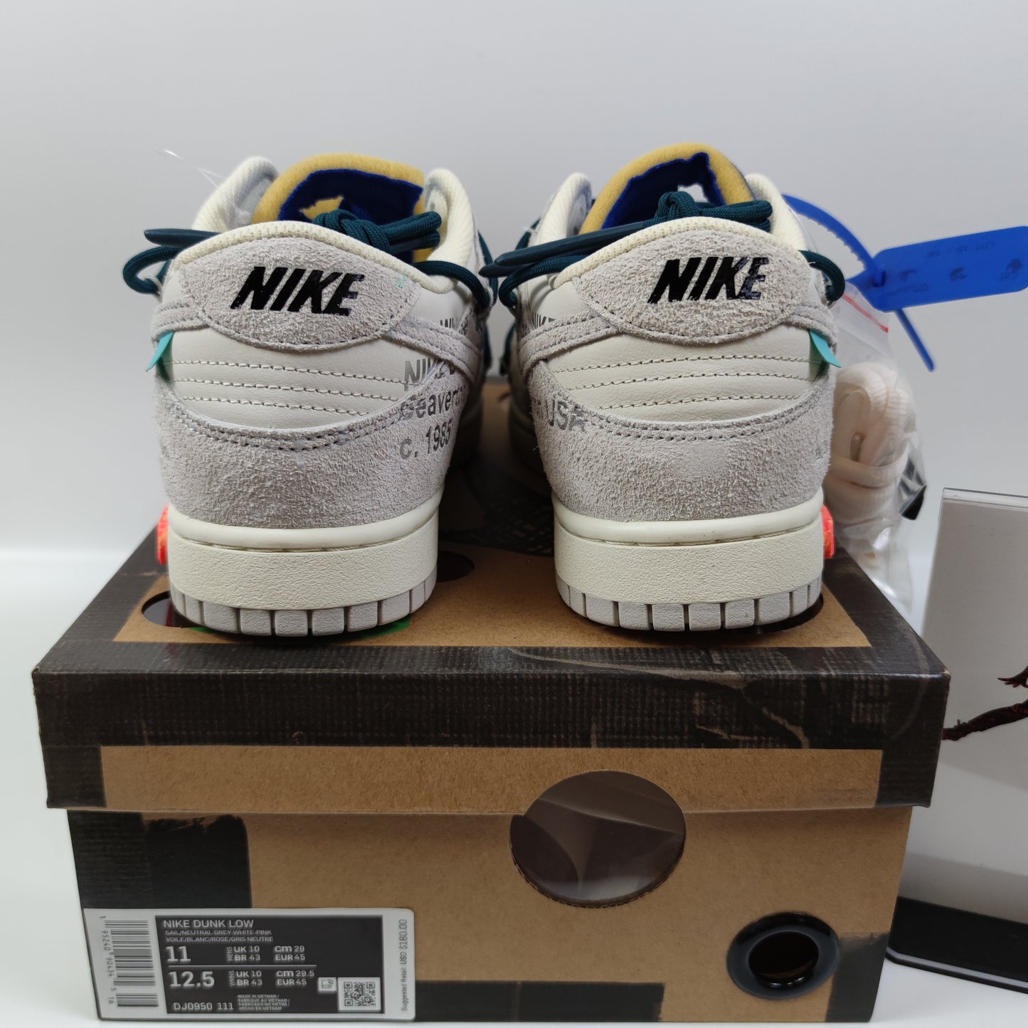 Off-White x Nike Dunk Low "The 50" NO.16 DJ0950-111 - Fashion Sneaker1818