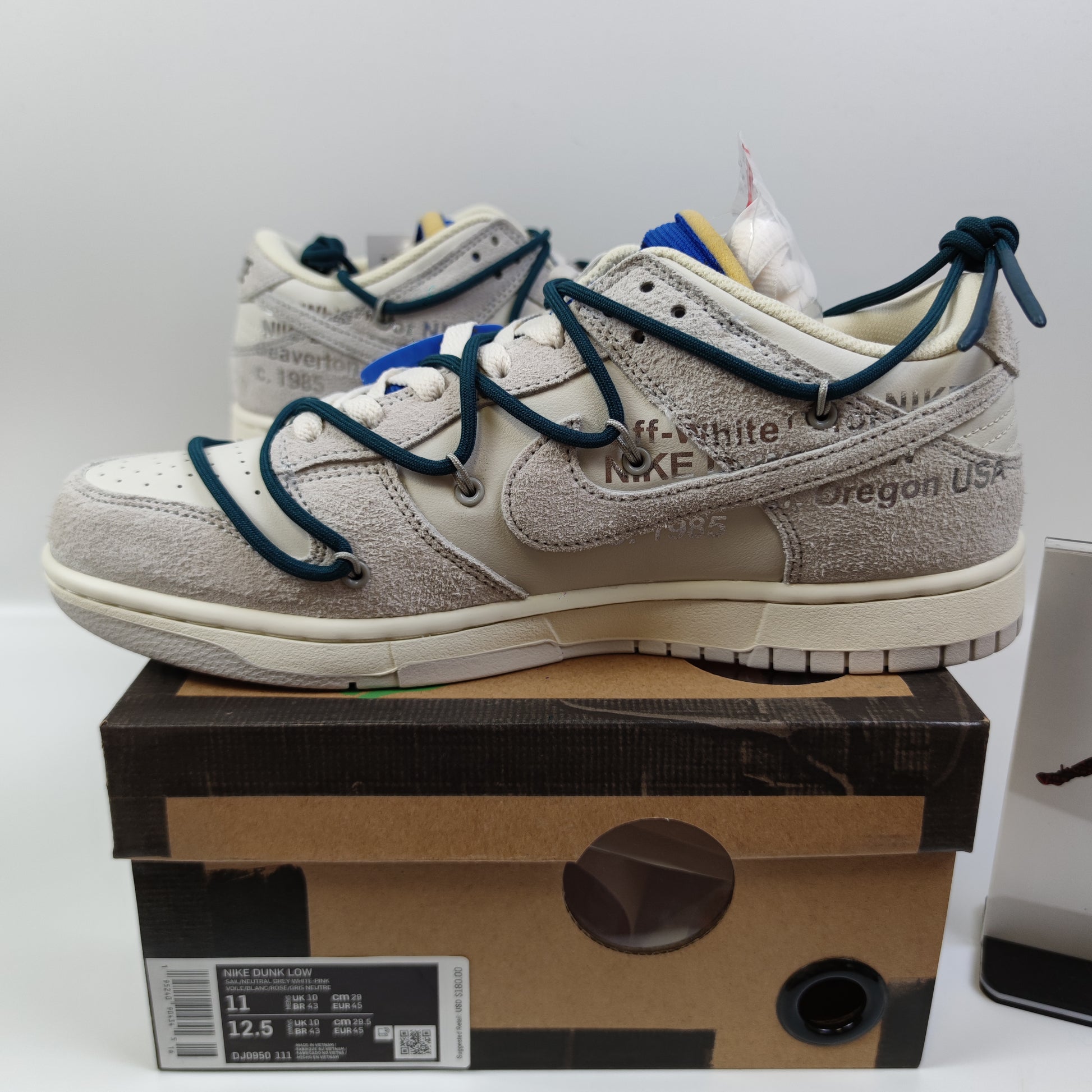 Off-White x Nike Dunk Low "The 50" NO.16 DJ0950-111 - Fashion Sneaker1818