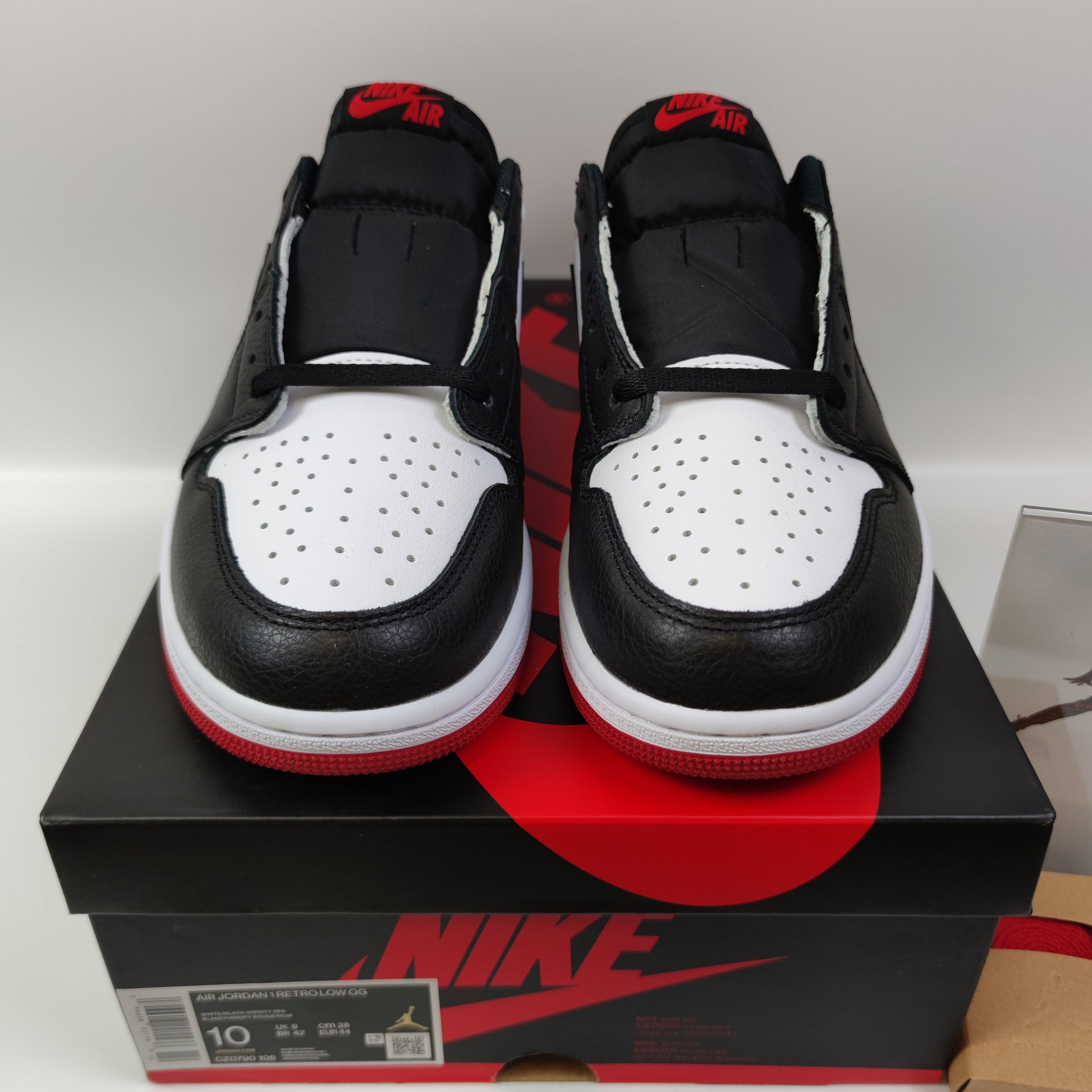 Air Jordan 1 Low OG "Black Toe" CZ0790-106 - Fashion Sneaker1818