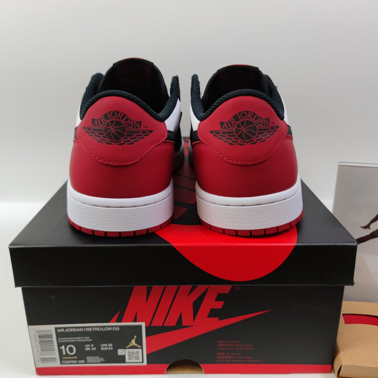 Air Jordan 1 Low OG "Black Toe" CZ0790-106 - Fashion Sneaker1818