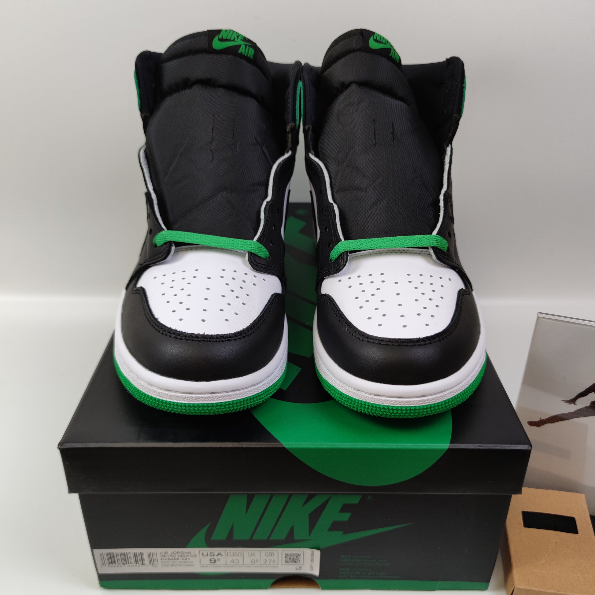 Air Jordan 1 High OG "Black and Lucky Green" DZ5485-031 - Fashion Sneaker1818