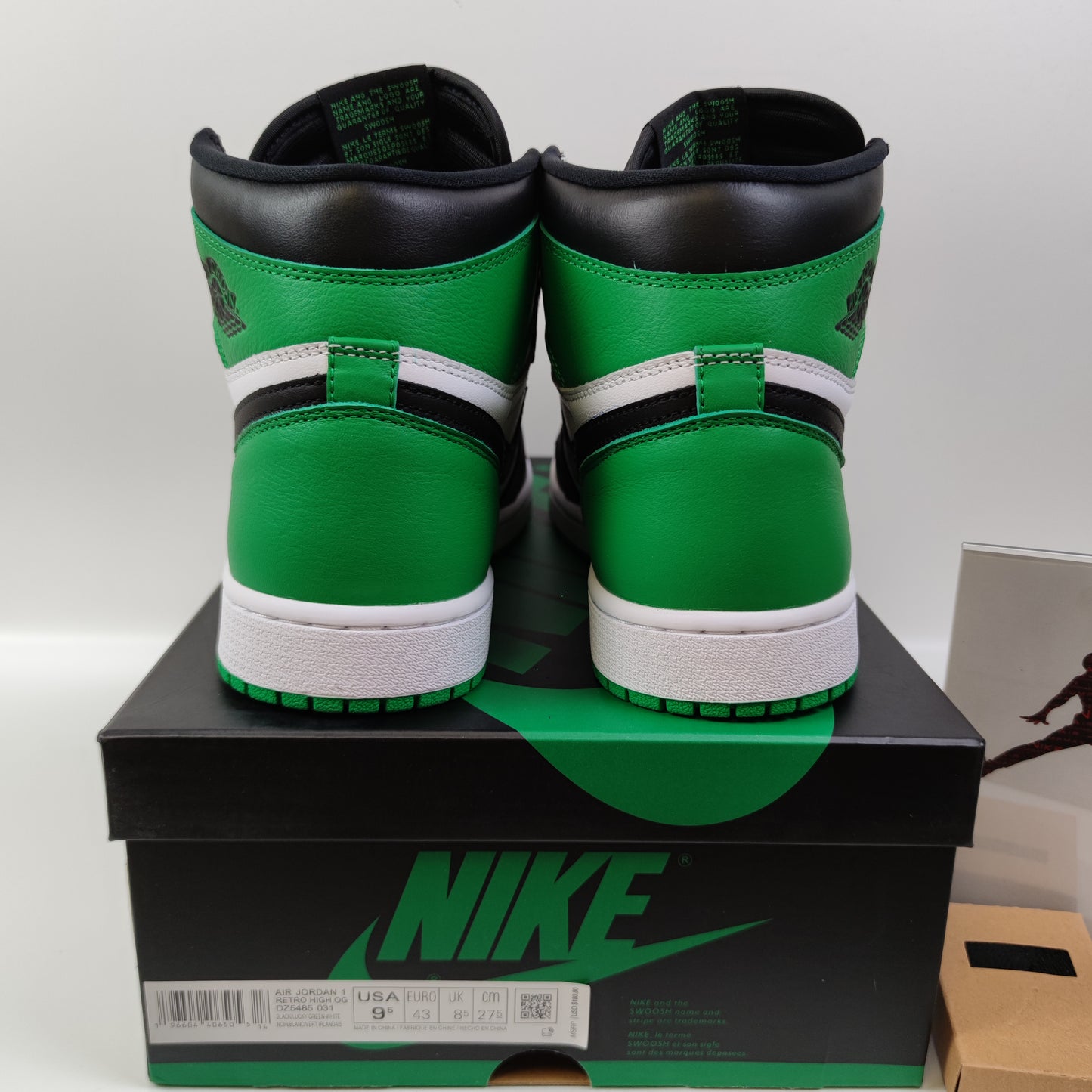 Air Jordan 1 High OG "Black and Lucky Green" DZ5485-031 - Fashion Sneaker1818