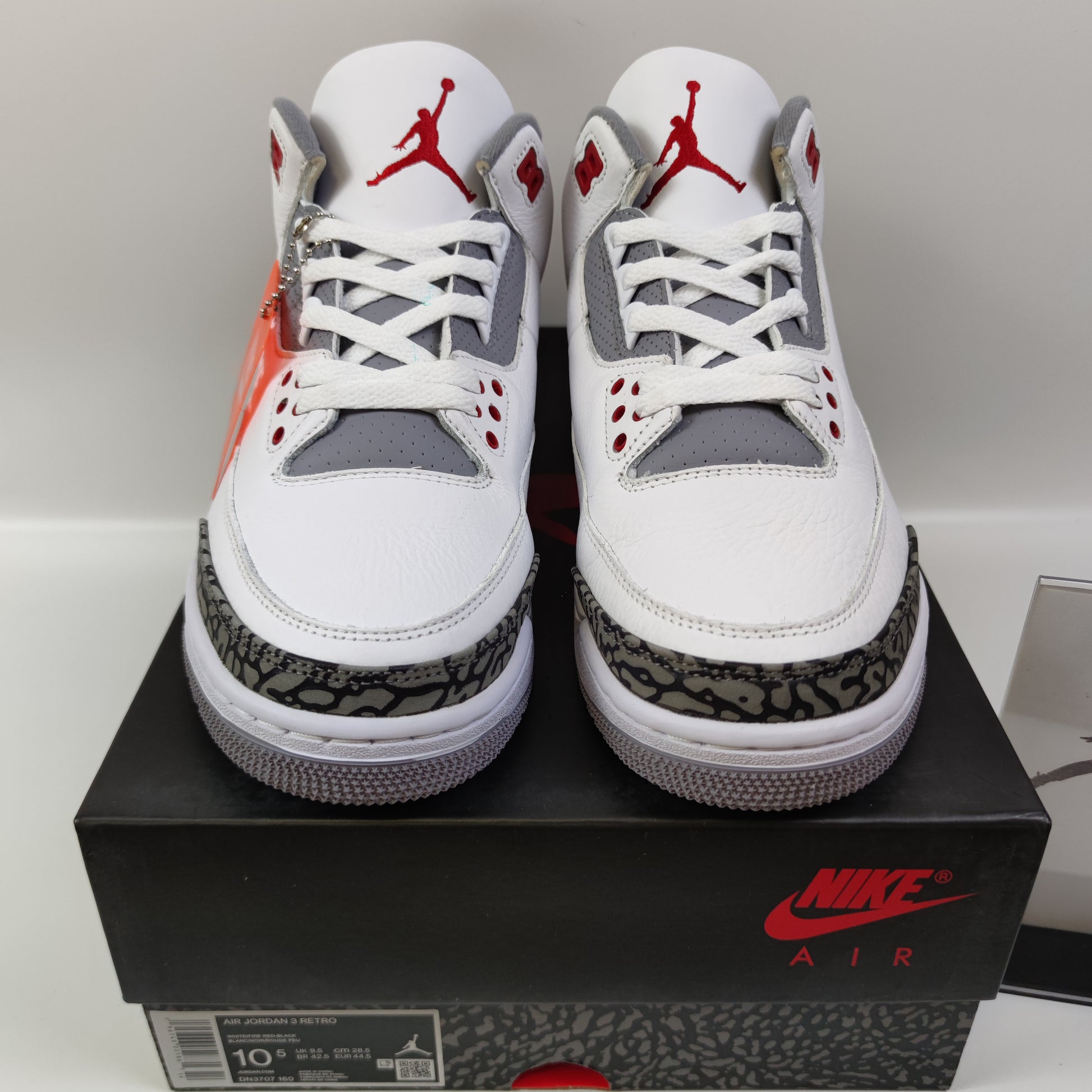Air Jordan 3 Retro "Fire Red" DN3707-160 - Fashion Sneaker1818