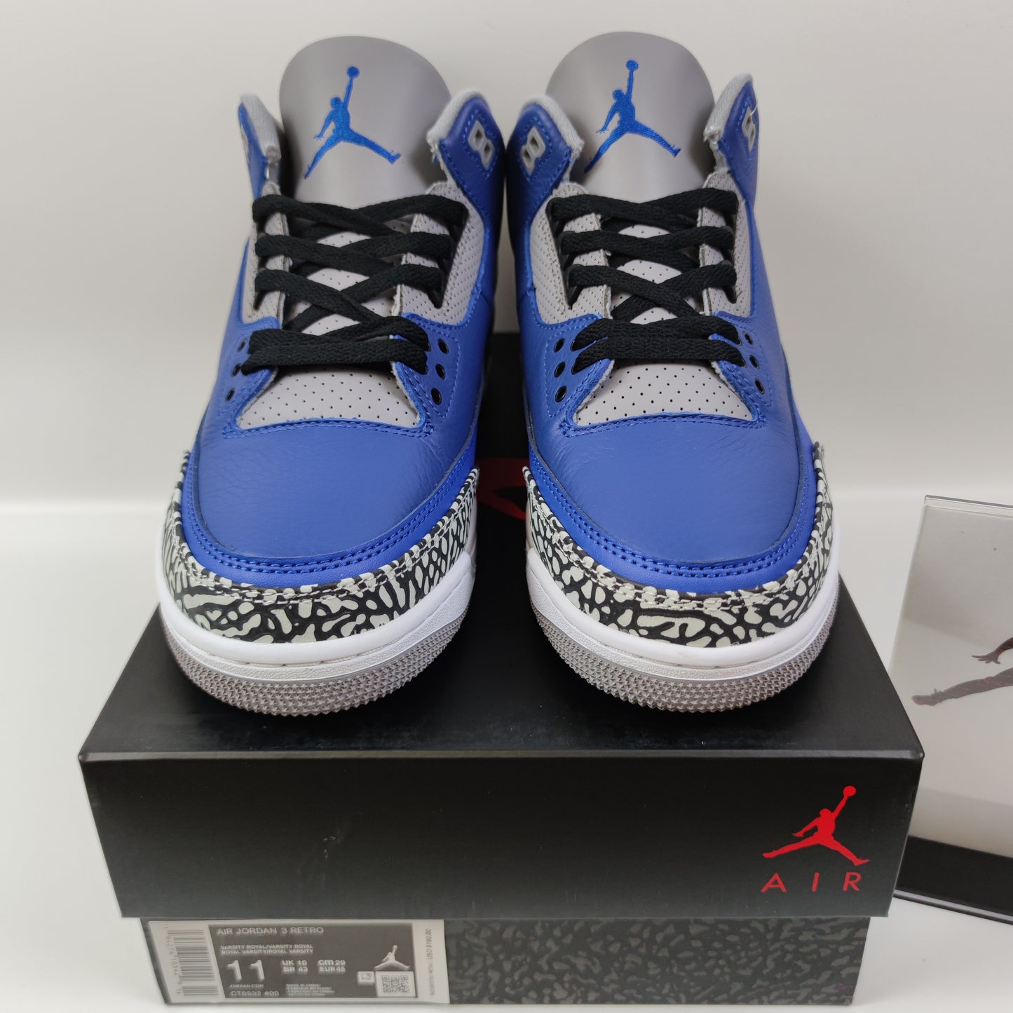 Air Jordan 3 Retro "Blue Cement" CT8532-400 - Fashion Sneaker1818