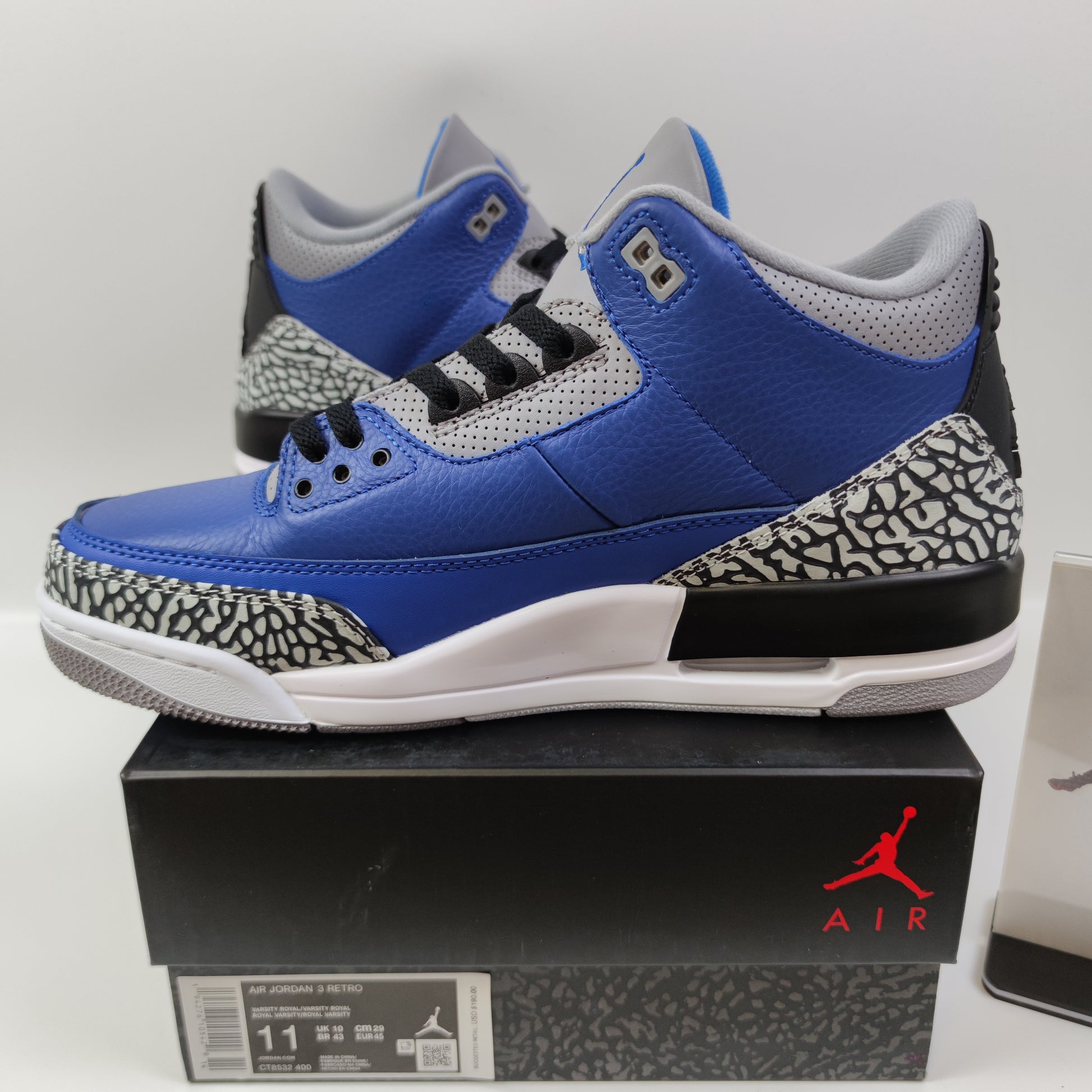 Air Jordan 3 Retro "Blue Cement" CT8532-400 - Fashion Sneaker1818