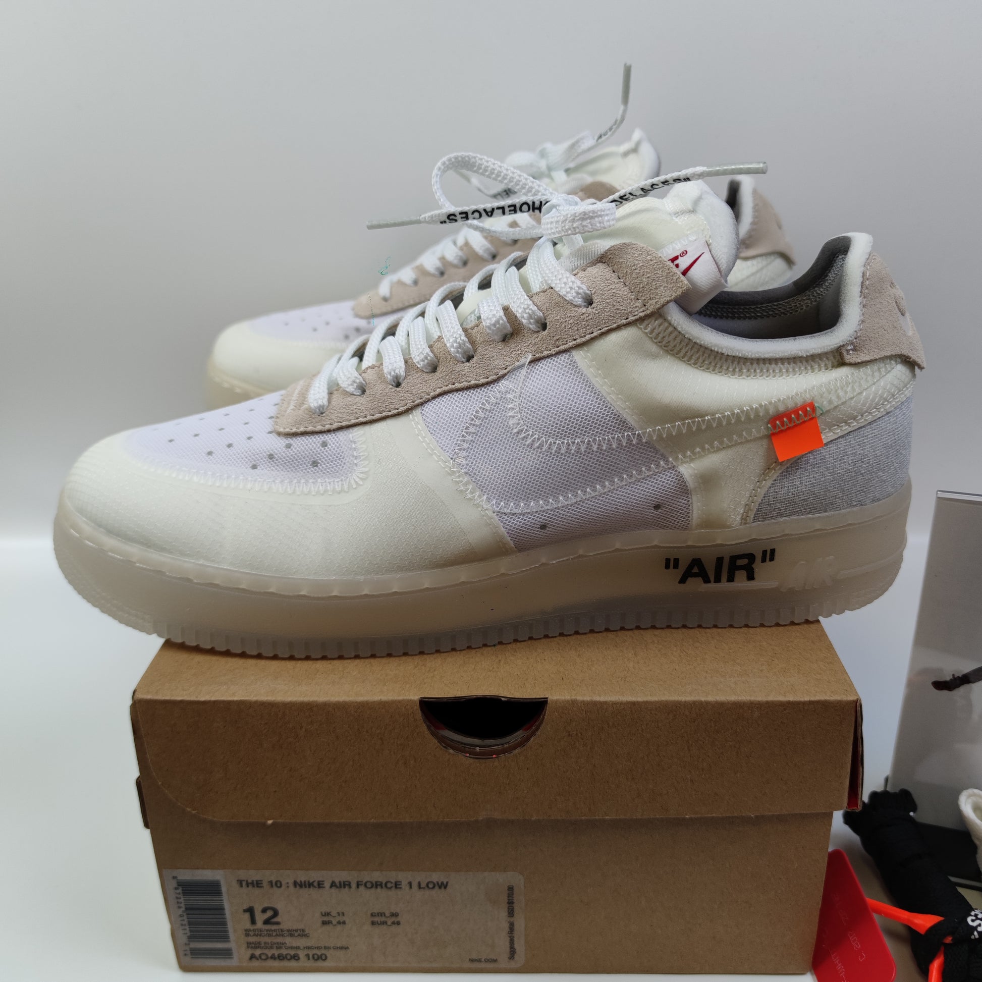Off-White x Nike Air Force 1 Low Virgil The Ten AO4606-100 - Fashion Sneaker1818