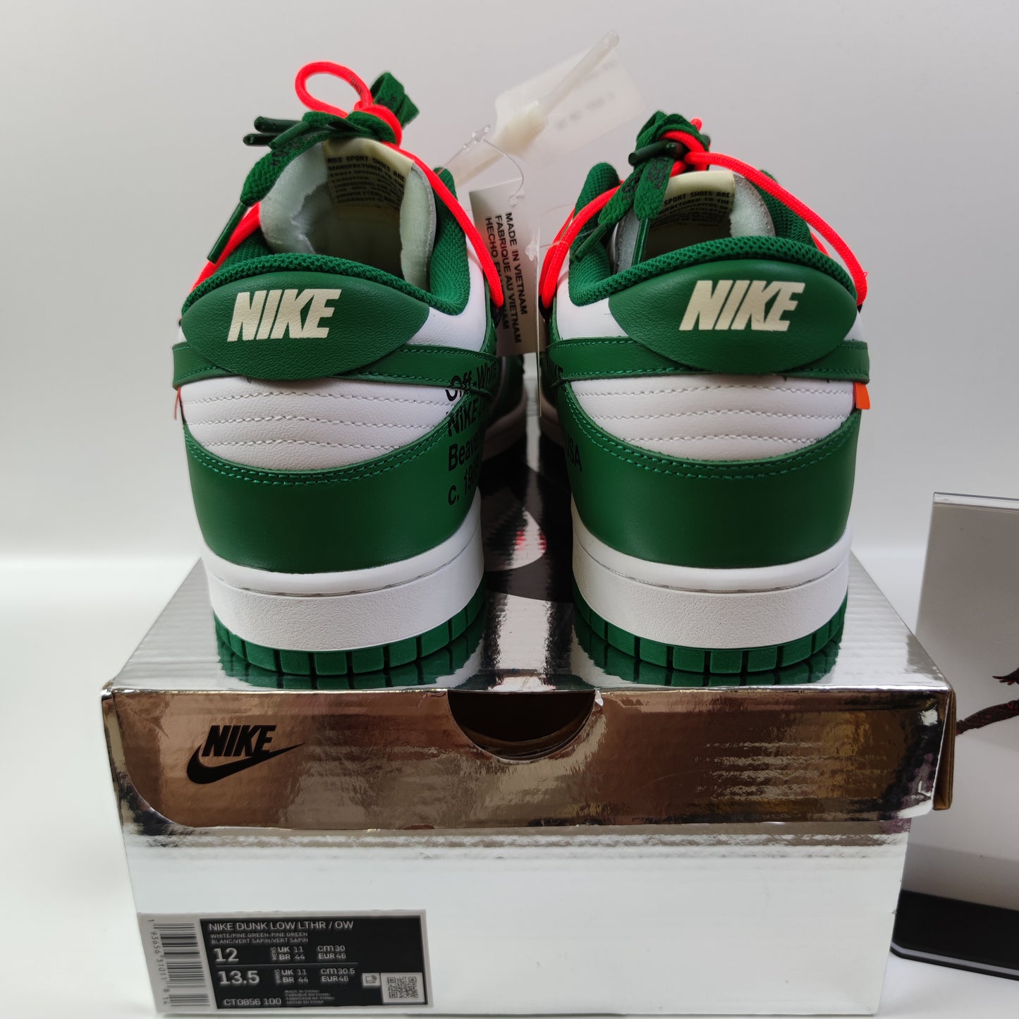 Off-White x Nike Dunk Low LTHR OW CT0856-100 - Fashion Sneaker1818