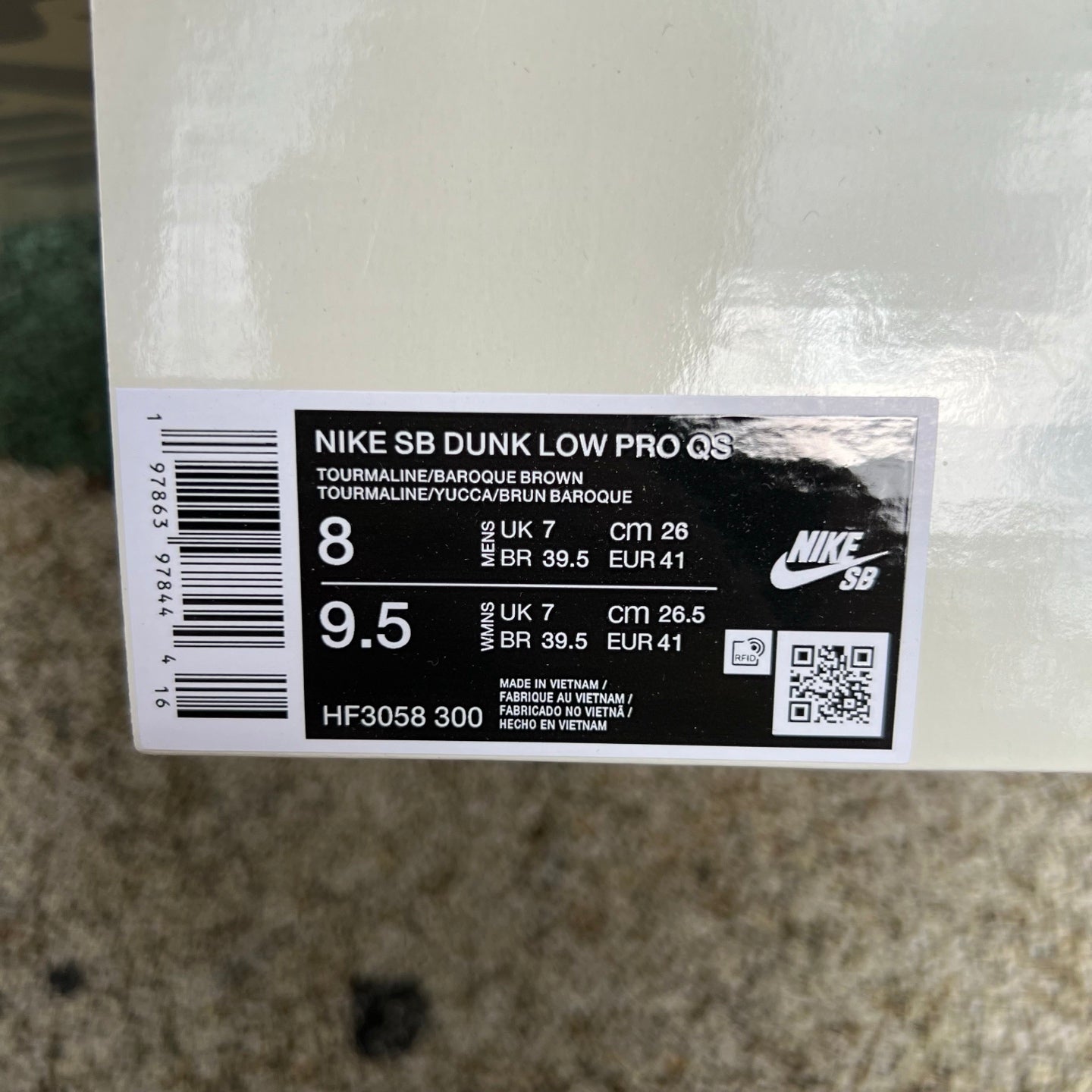 Nike SB Dunk Low "Shenron" HF3058-300 - Yiwu Misiyou E-commerce Co., Ltd.