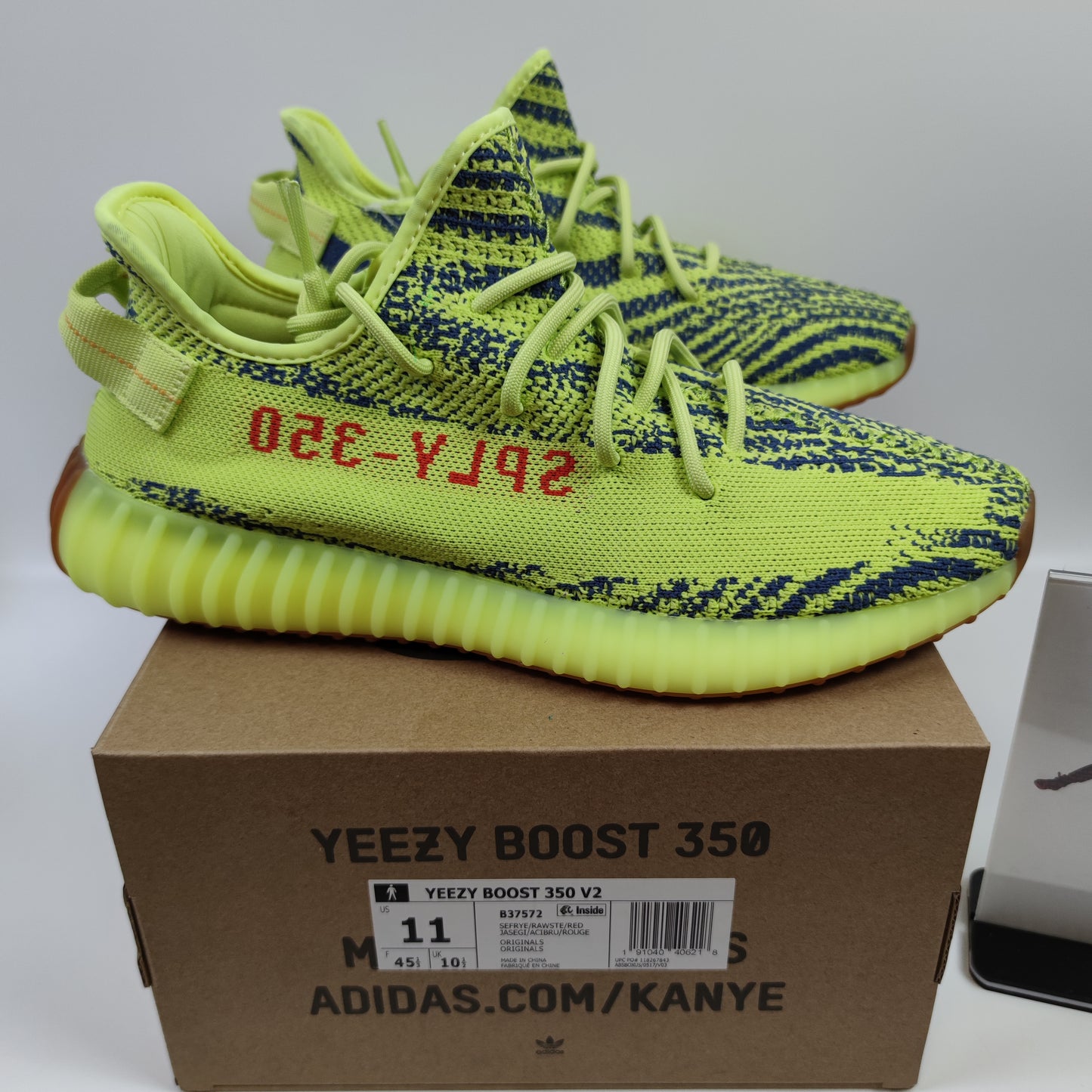 Adidas Originals Yeezy Boost 350 V2 "Semi Frozen Yellow" B37572 - Fashion Sneaker1818