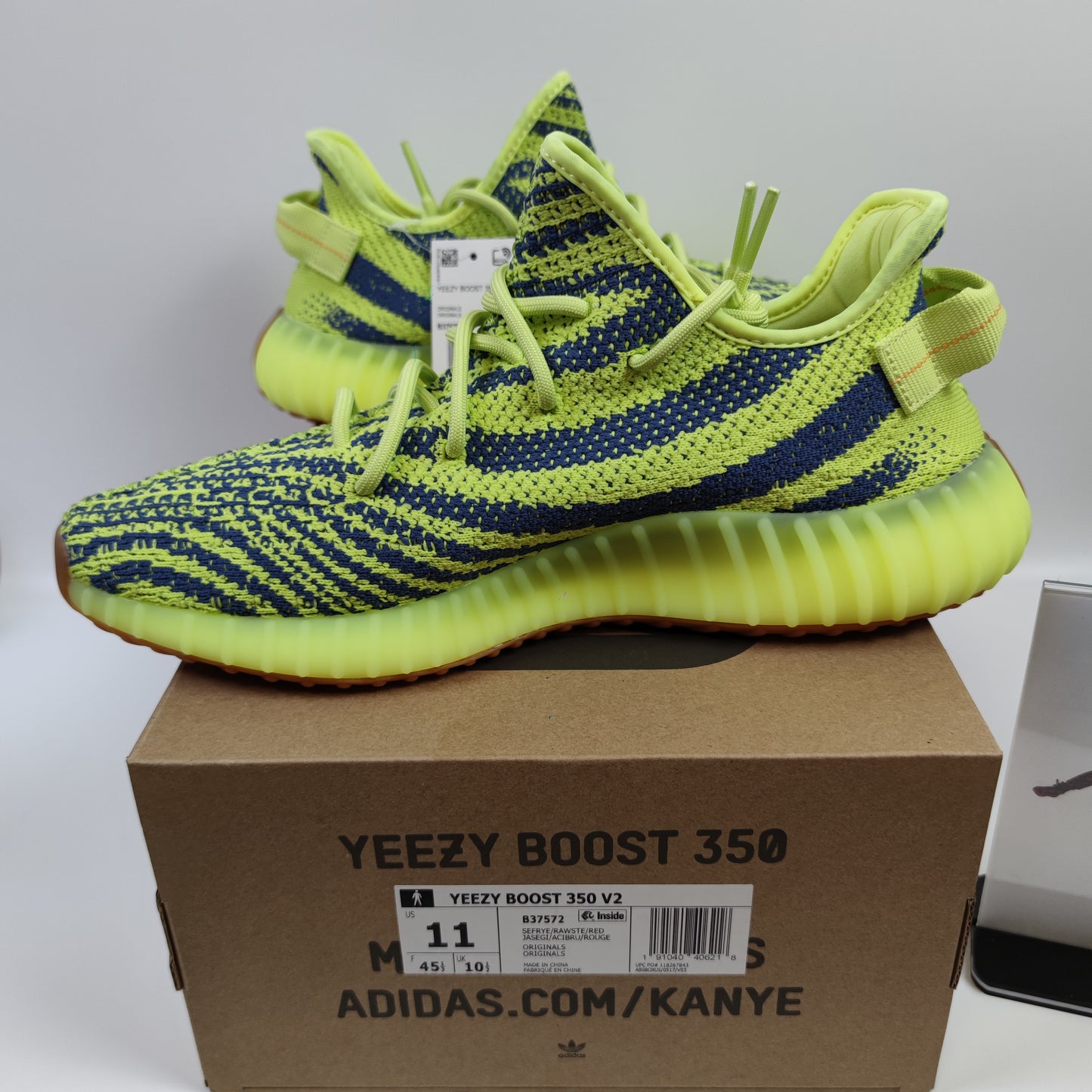 Adidas Originals Yeezy Boost 350 V2 "Semi Frozen Yellow" B37572 - Fashion Sneaker1818
