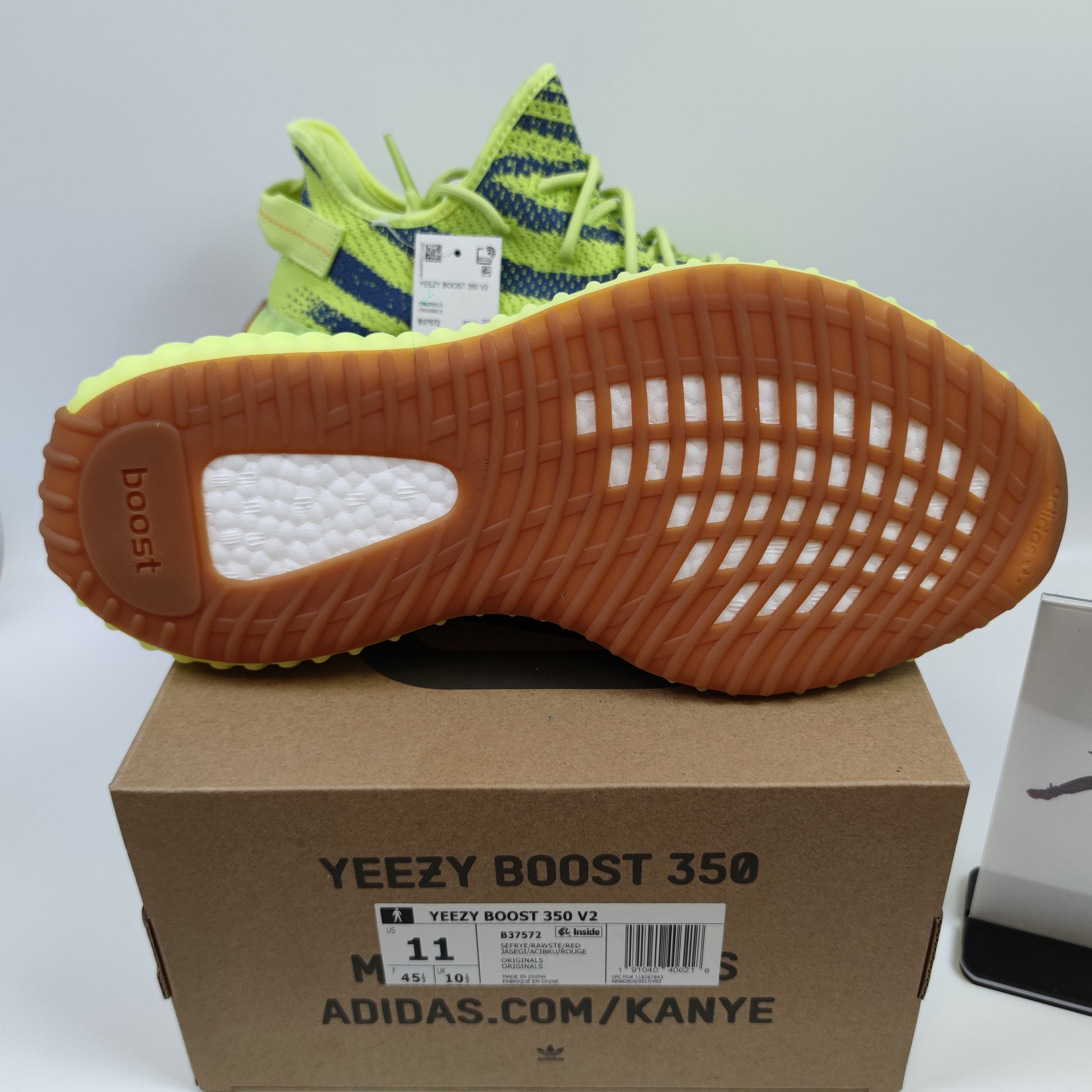 Adidas Originals Yeezy Boost 350 V2 "Semi Frozen Yellow" B37572 - Fashion Sneaker1818