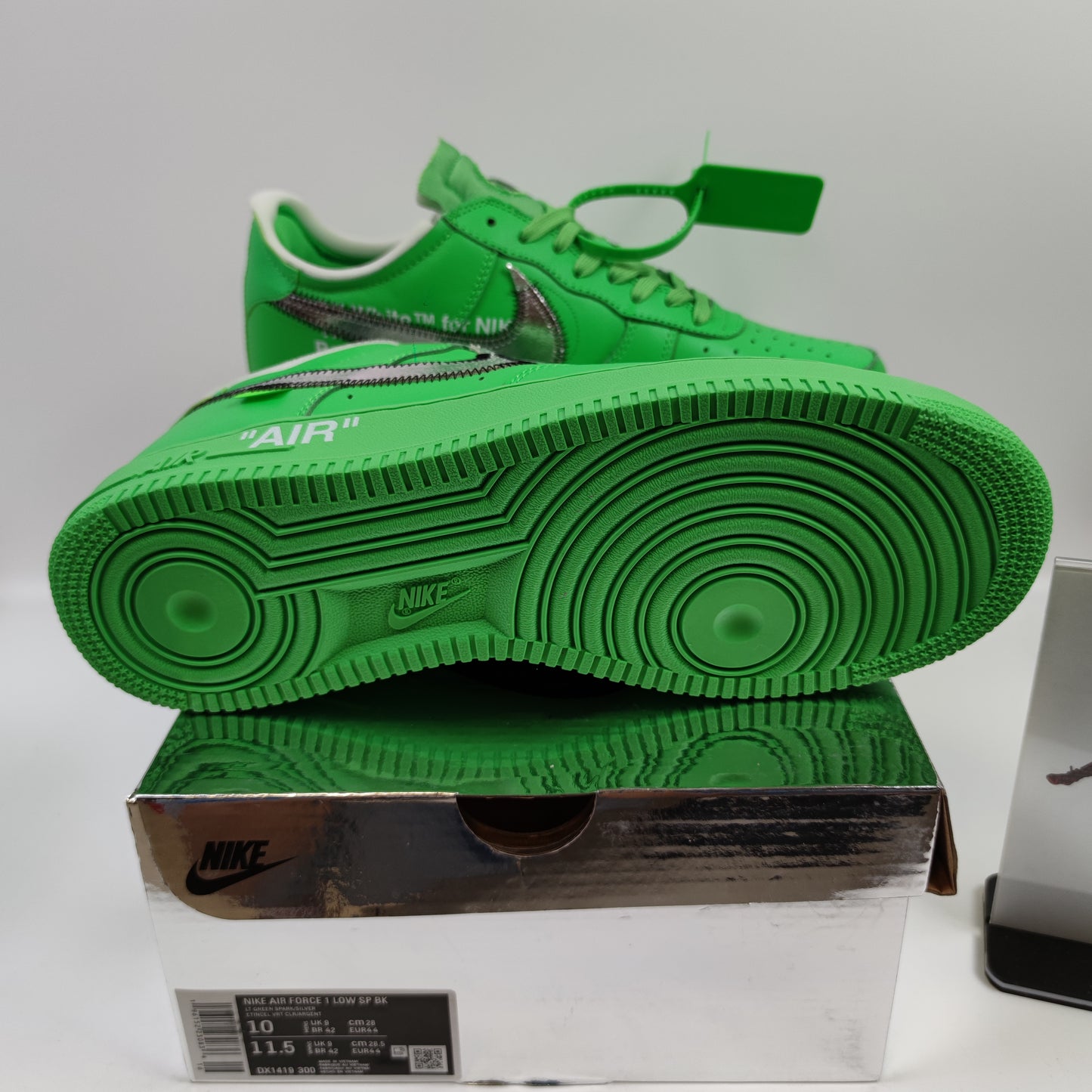 Off-White x Nike Air Force 1 Low "Green" DX1419-300 - Fashion Sneaker1818