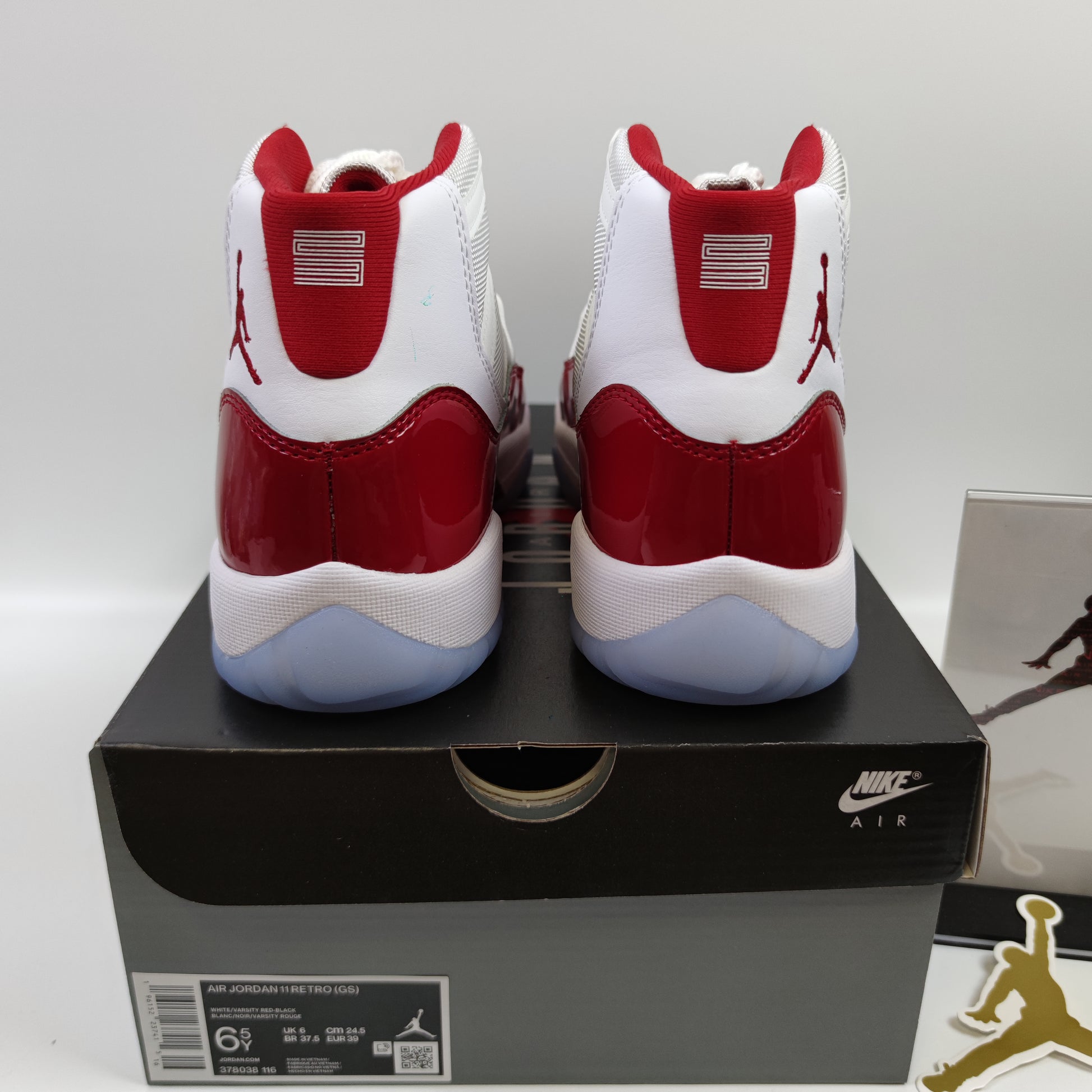 Air Jordan 11 Retro "Cherry" (GS) 378038-116 - Fashion Sneaker1818