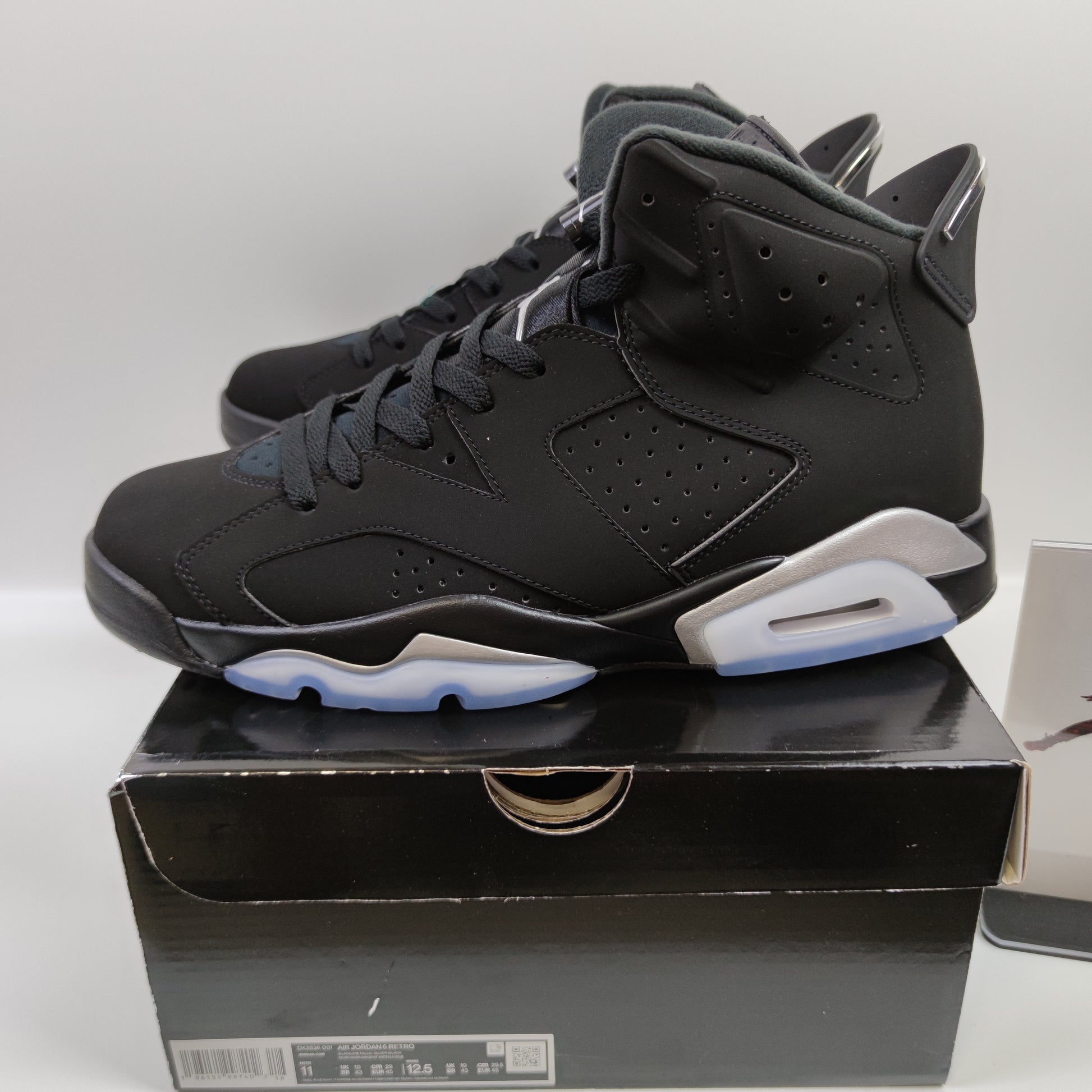 Air Jordan 6 Retro "Metallic Silver" DX2836-001 - Fashion Sneaker1818