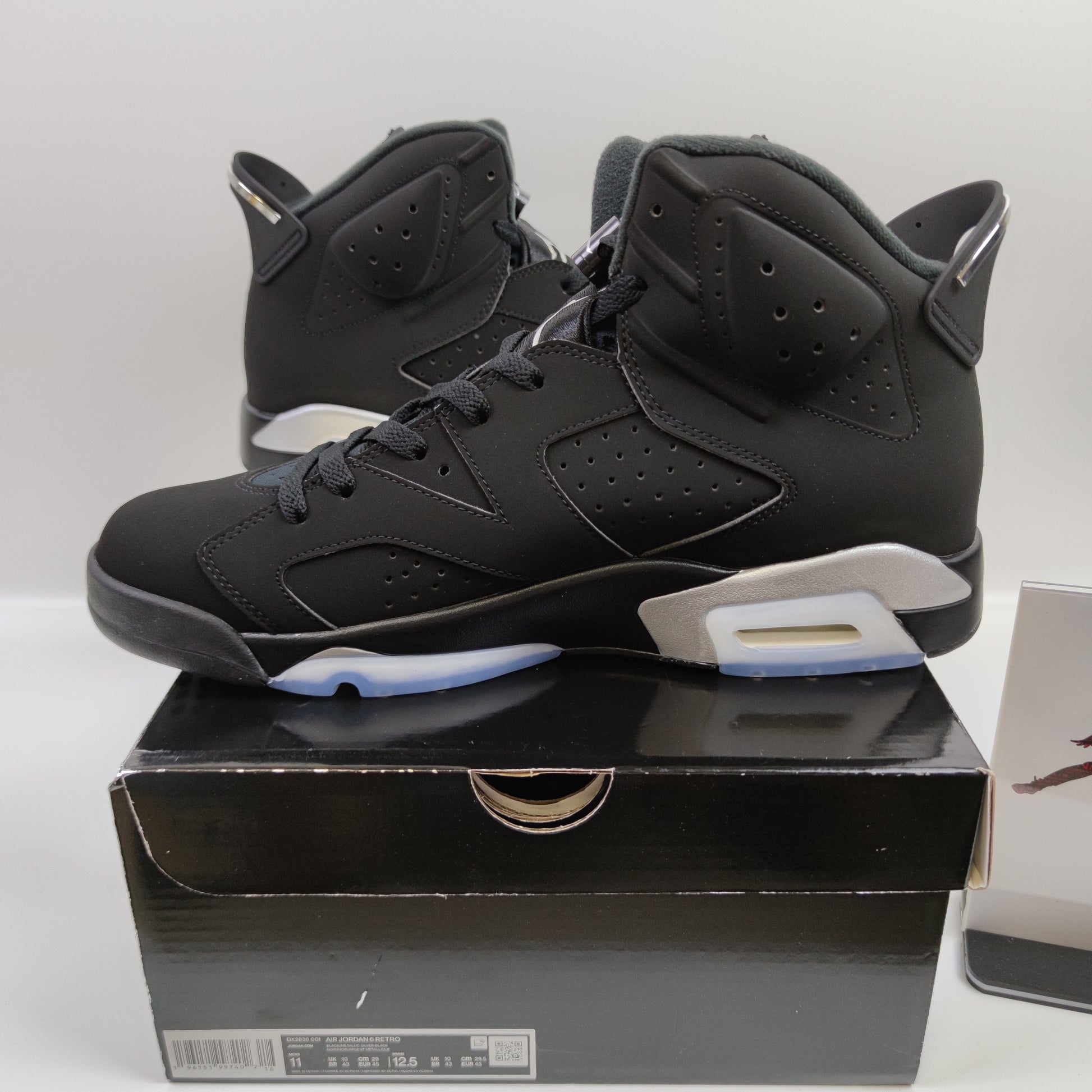 Air Jordan 6 Retro "Metallic Silver" DX2836-001 - Fashion Sneaker1818