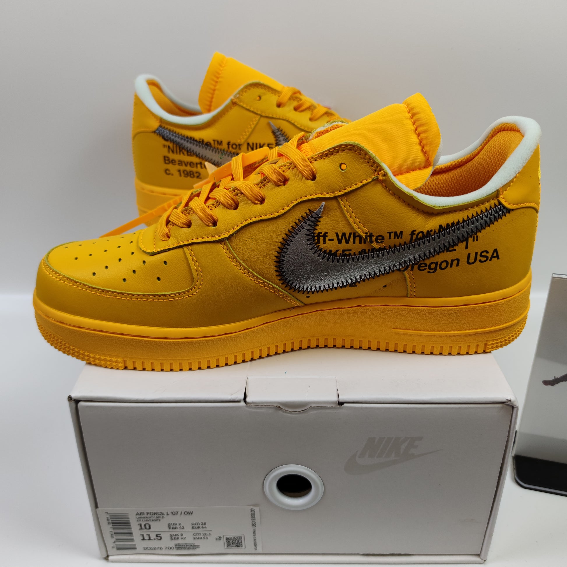 Off-White x Nike Air Force 1 Low "Lemonade" DD1876-700 - Fashion Sneaker1818