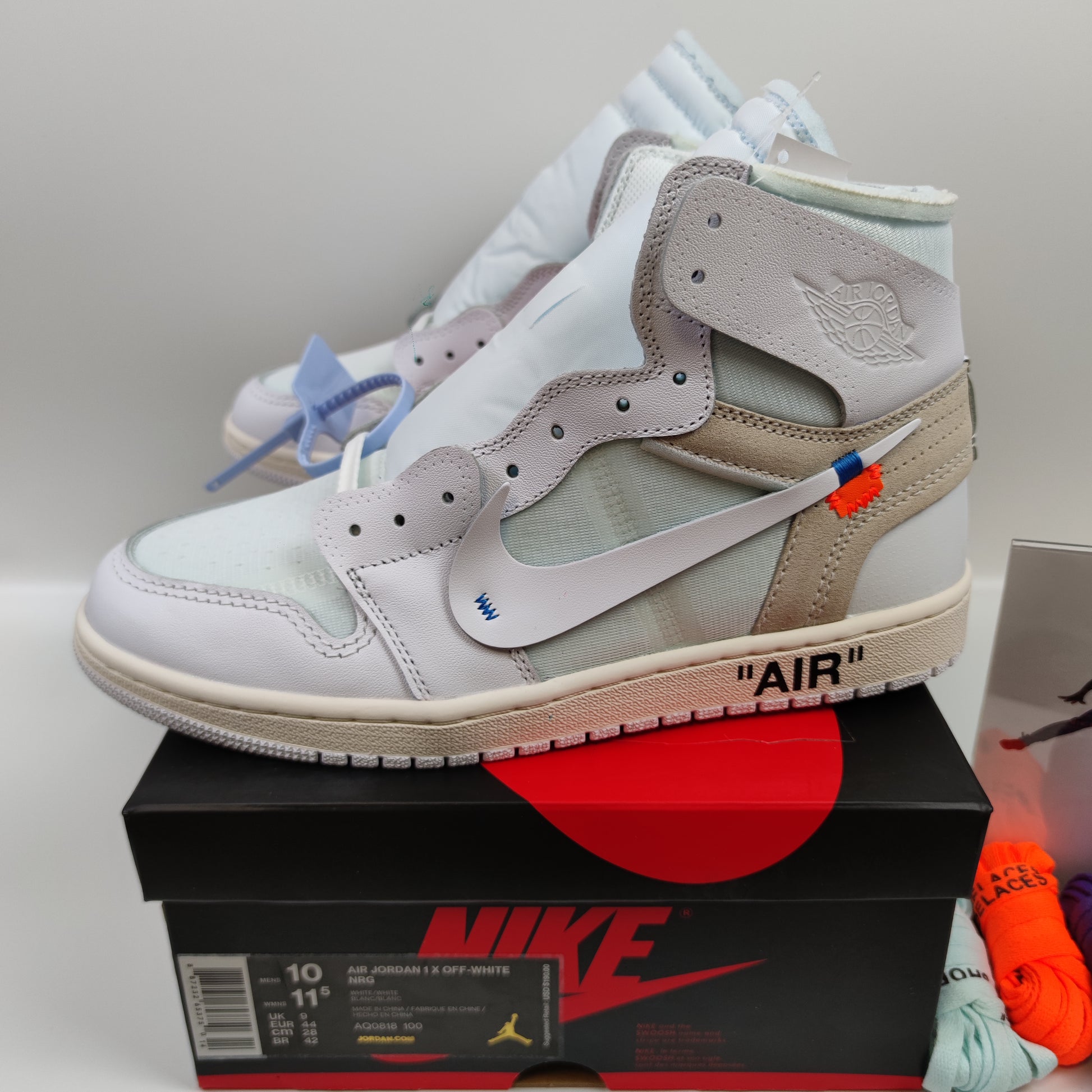 Off-White x Air Jordan 1 Retro High White the ten AQ0818-100 - Fashion Sneaker1818