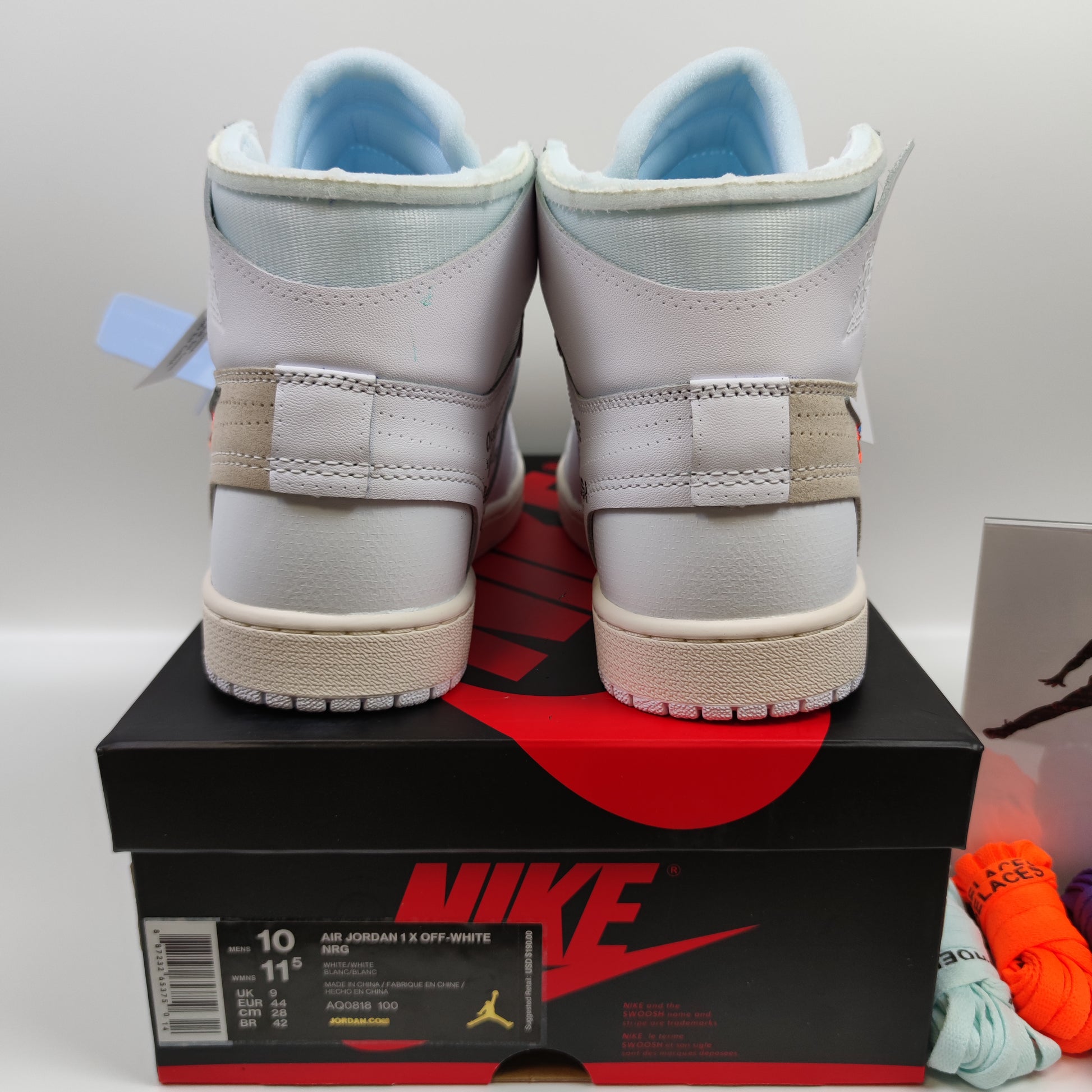 Off-White x Air Jordan 1 Retro High White the ten AQ0818-100 - Fashion Sneaker1818