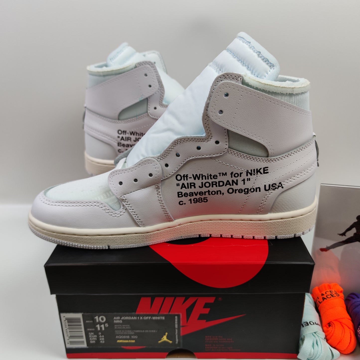Off-White x Air Jordan 1 Retro High White the ten AQ0818-100 - Fashion Sneaker1818
