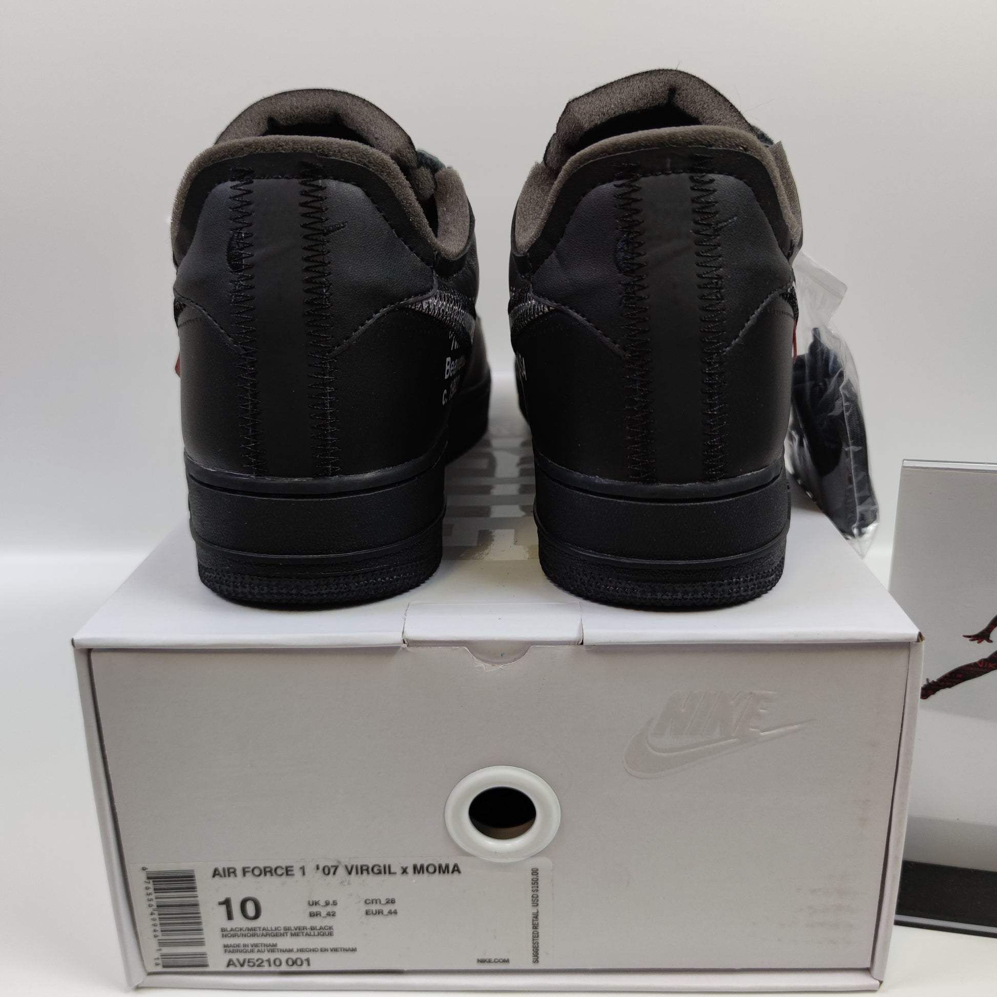 Off-White x MoMA x Nike Air Force 1 07 Virgil AV5210-001 - Fashion Sneaker1818