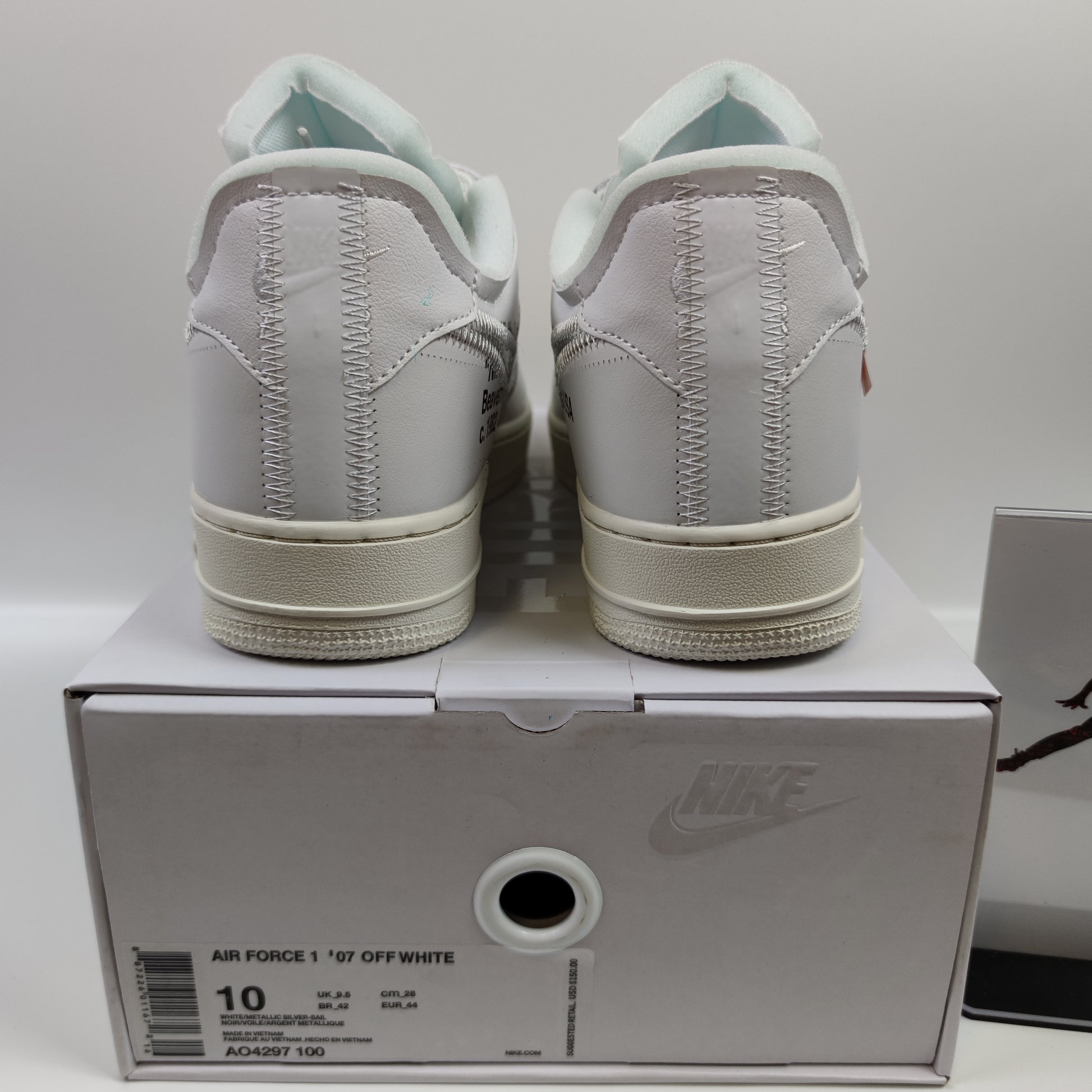 Off-White x Nike Air Force 1 Low Virgil Abloh (AF100) AO4297-100 - Fashion Sneaker1818