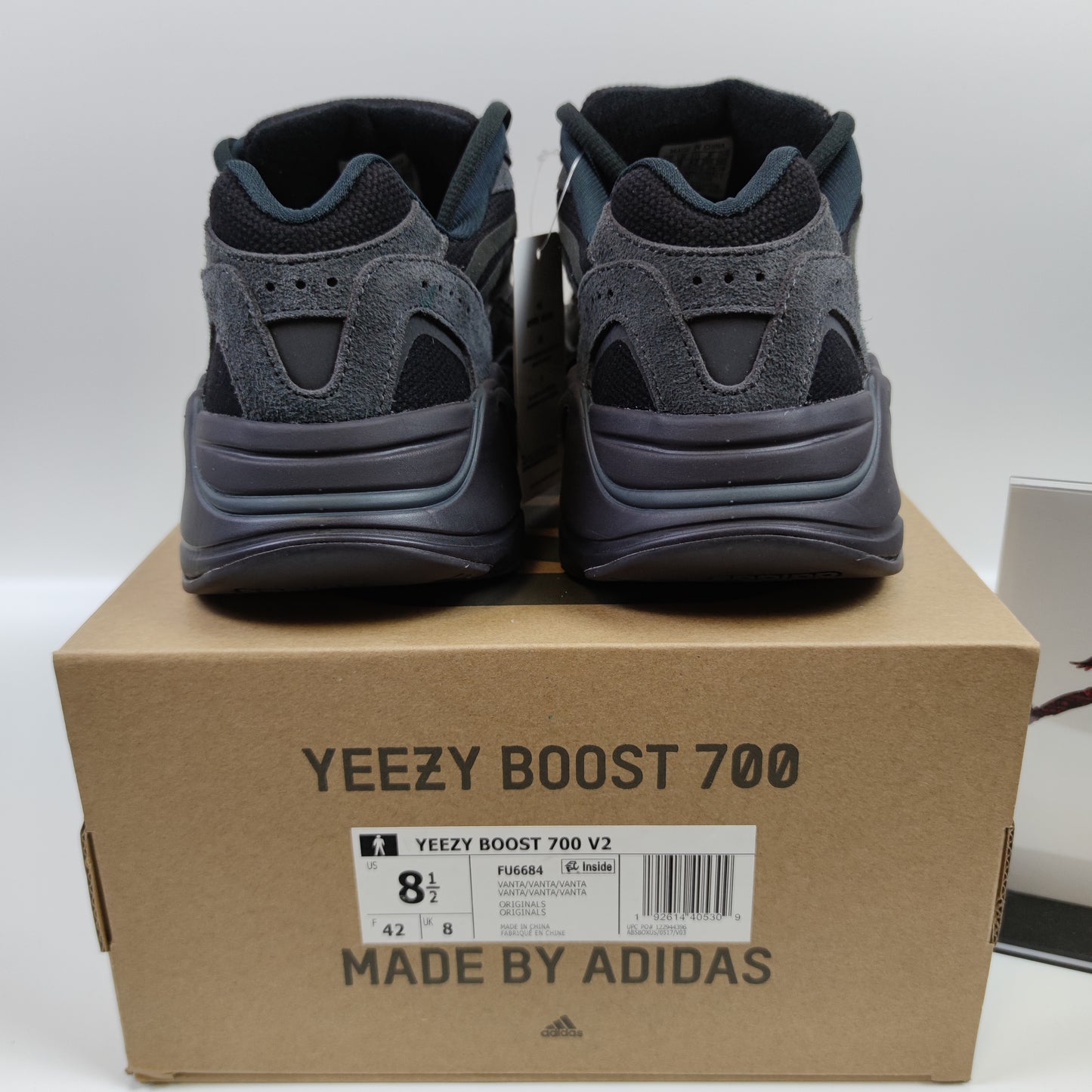 Adidas Originals Yeezy Boost 700 V2 "Vanta" FU6684 - Fashion Sneaker1818