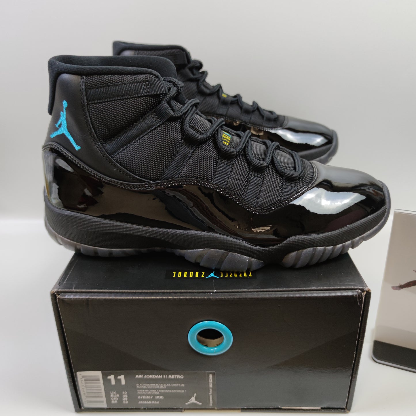 Air Jordan 11 Retro Gamma Blue 378037-006 - Fashion Sneaker1818