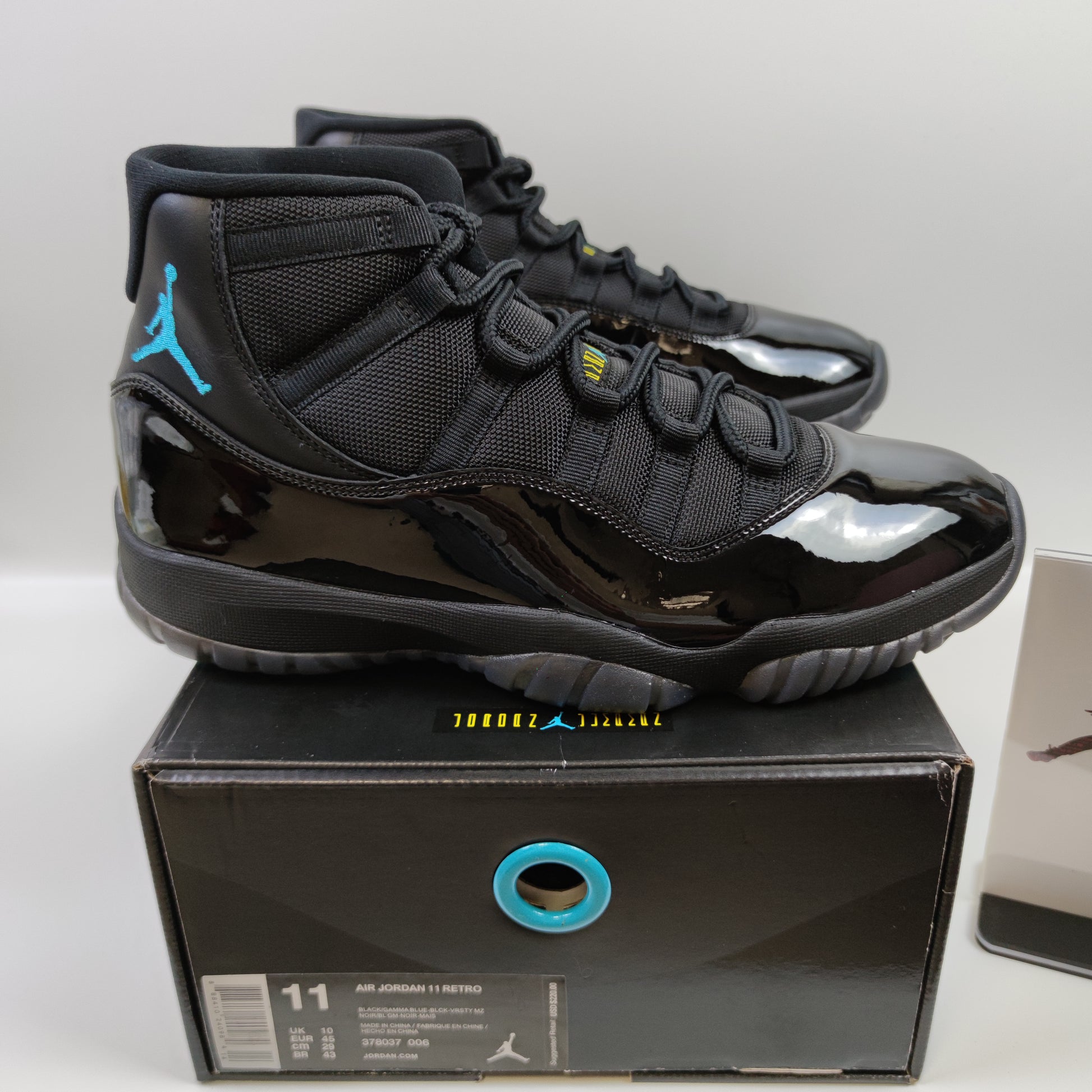 Air Jordan 11 Retro Gamma Blue 378037-006 - Fashion Sneaker1818