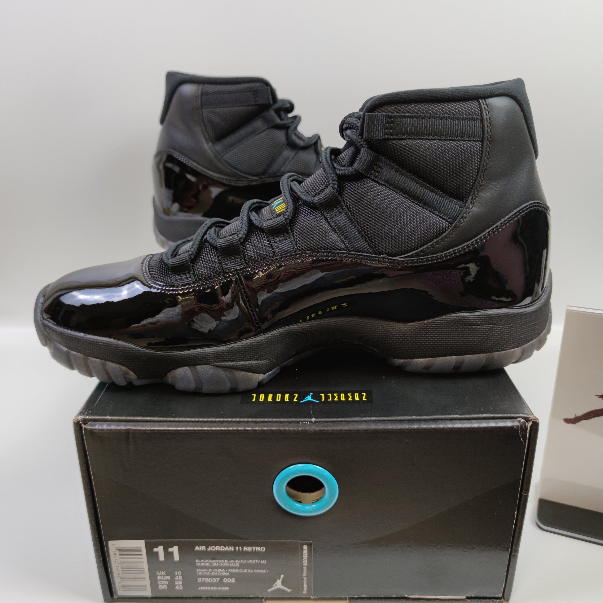 Air Jordan 11 Retro Gamma Blue 378037-006 - Fashion Sneaker1818