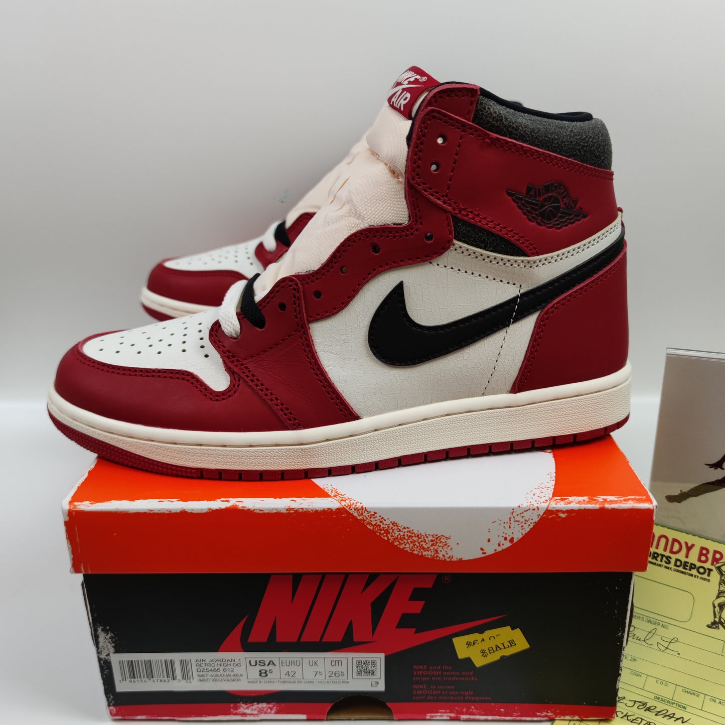 Air Jordan 1 Retro High OG "Lost & Found" DZ5485-612 - Fashion Sneaker1818