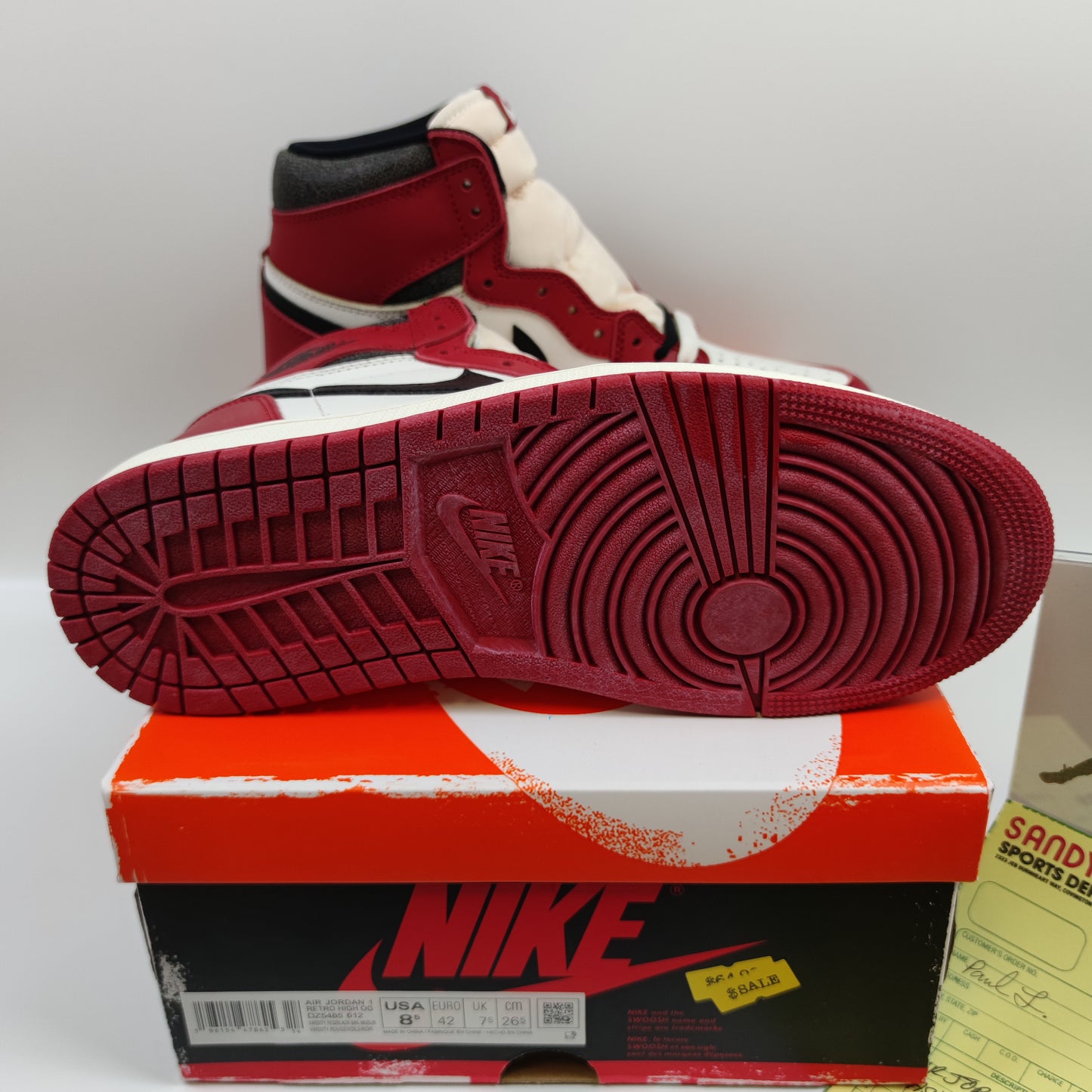 Air Jordan 1 Retro High OG "Lost & Found" DZ5485-612 - Fashion Sneaker1818