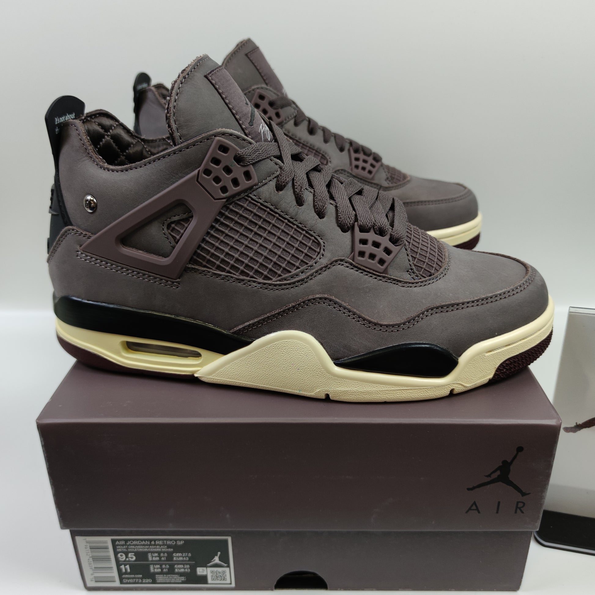 A Ma Maniére x Air Jordan 4 Retro "Violet Ore" DV6773-220 - Fashion Sneaker1818