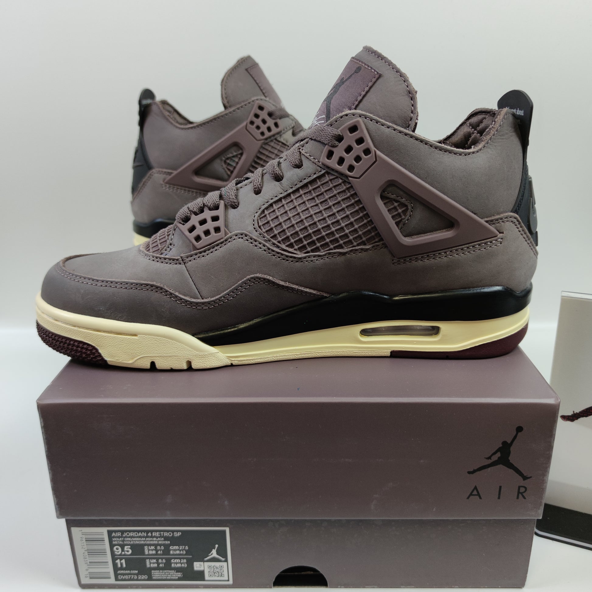 A Ma Maniére x Air Jordan 4 Retro "Violet Ore" DV6773-220 - Fashion Sneaker1818