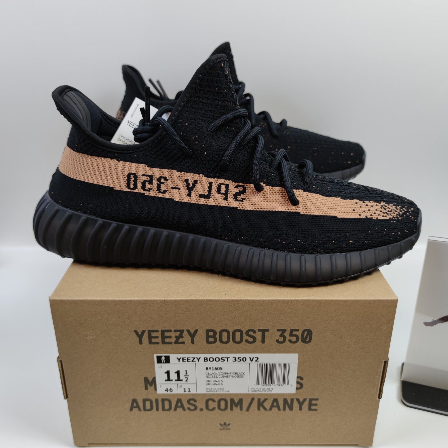Adidas Originals Yeezy Boost 350 V2 "Core Black Copper" BY1605 - Fashion Sneaker1818